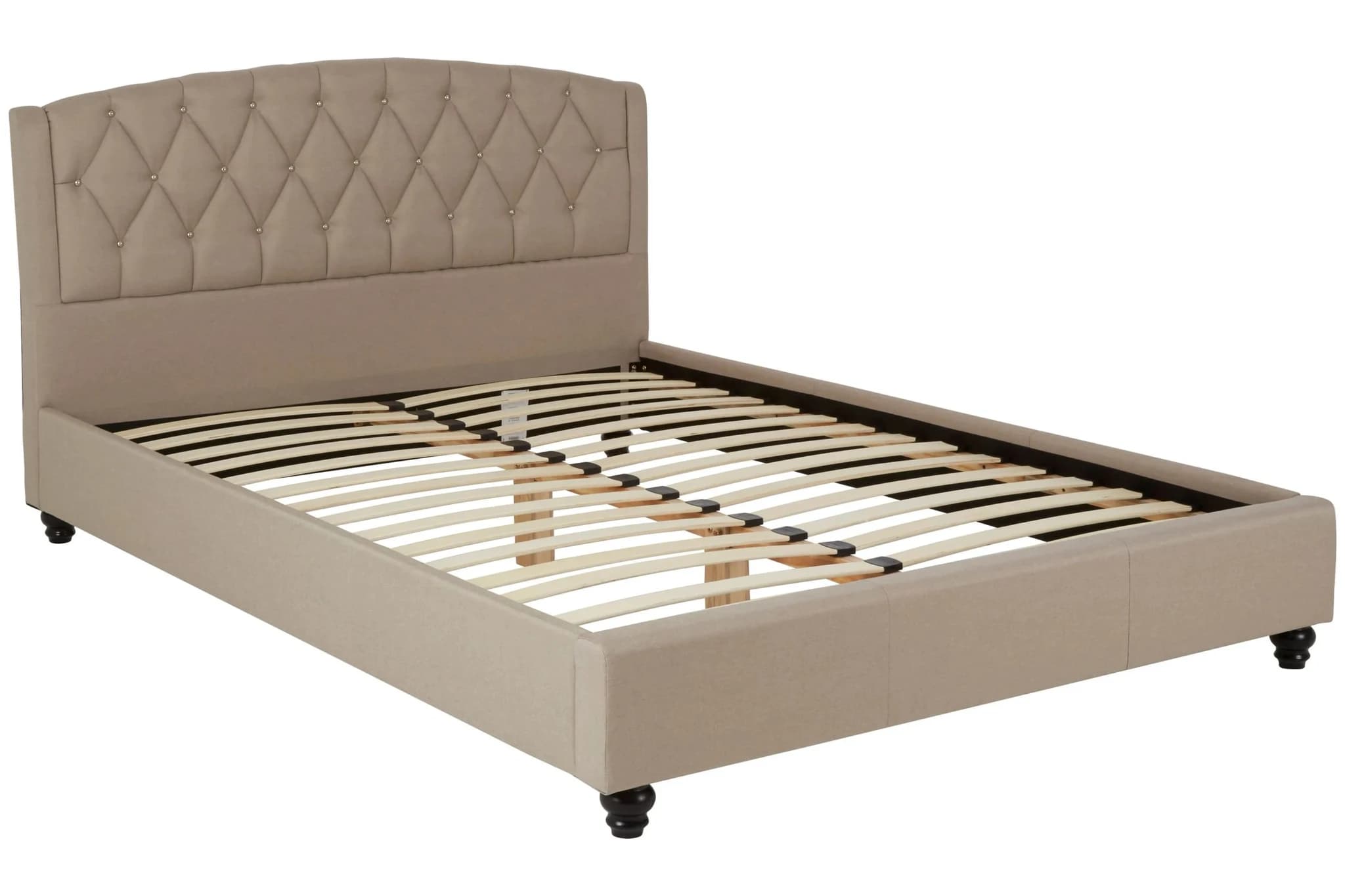 Josephine Beige King Bed - Furniture, photo 5 of 7