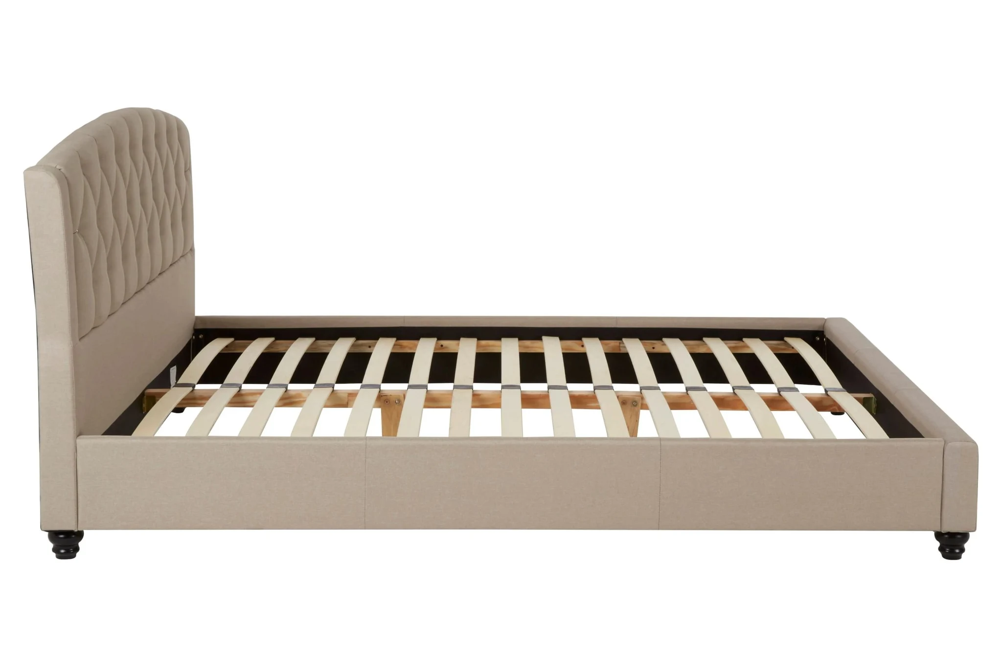 Josephine Beige King Bed - Furniture, photo 4 of 7