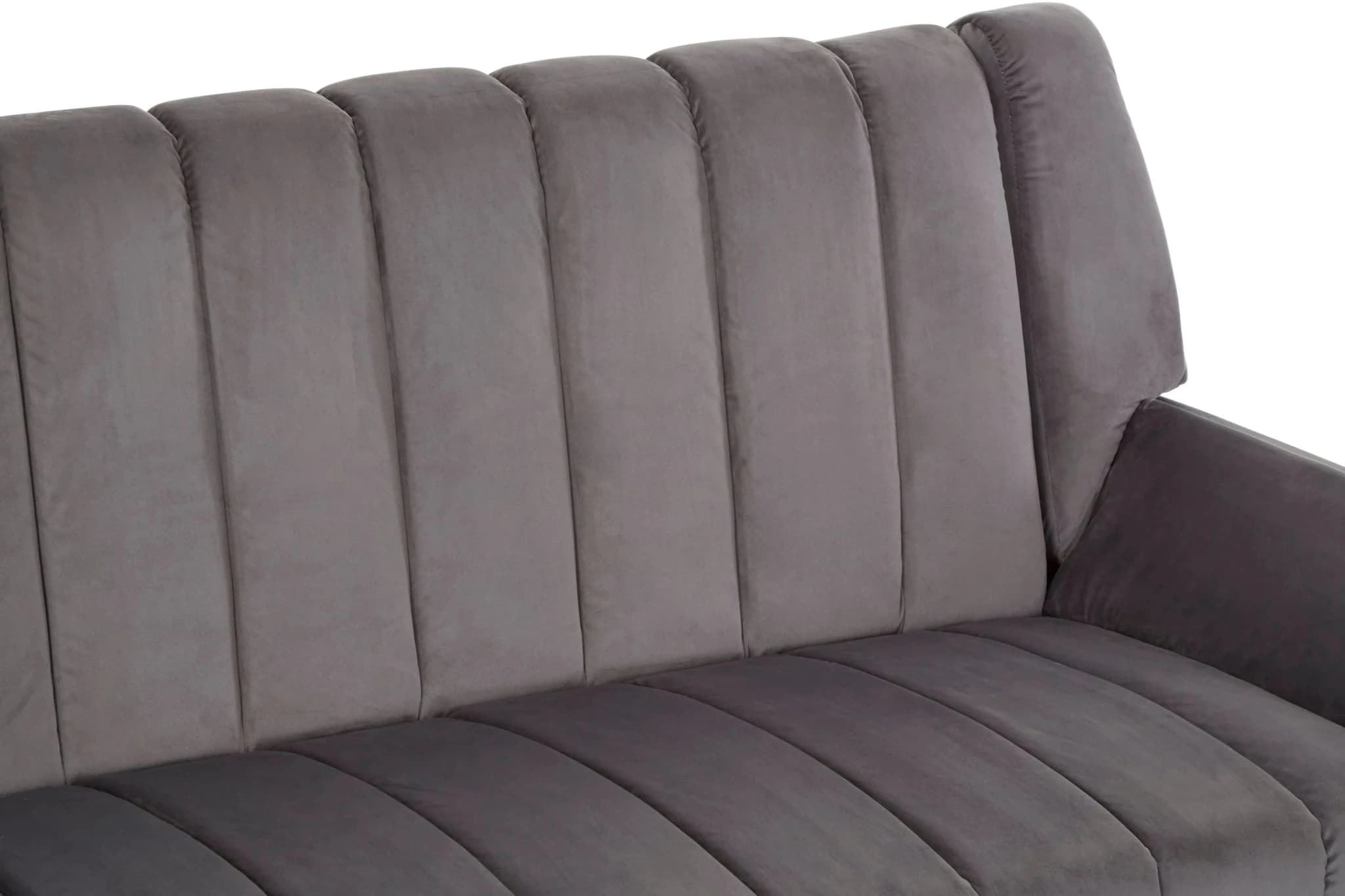 Savina 2 Seat Grey Sofa - Seating, photo 7 of 8