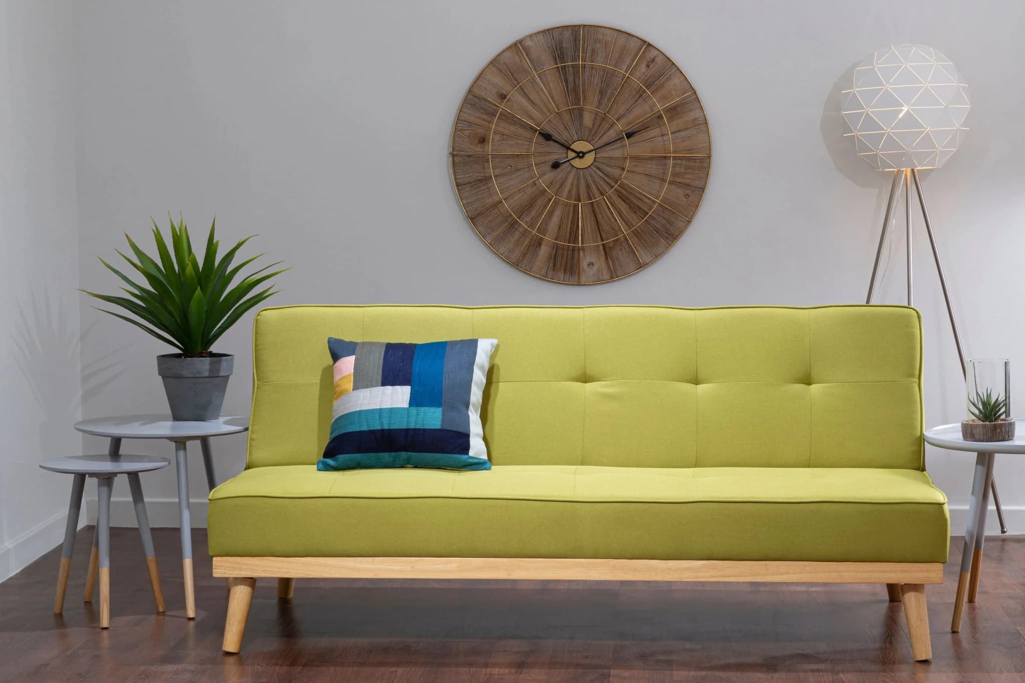 Stockholm 3 Seat Green Sofa Bed - Seating, photo 7 of 8