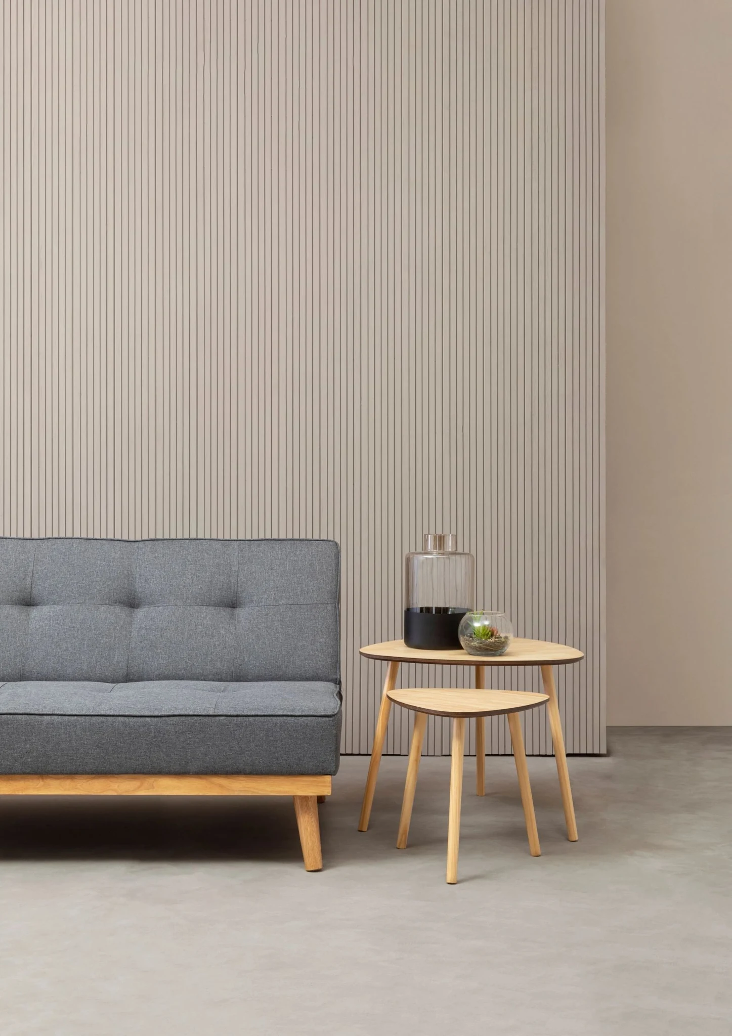 Stockholm 3 Seat Grey Sofa Bed - Seating, photo 8 of 8