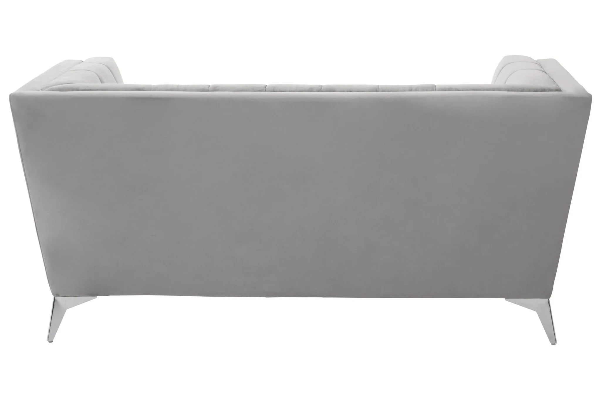 Hansa Two Seat Grey Velvet Sofa - Seating, photo 2 of 8