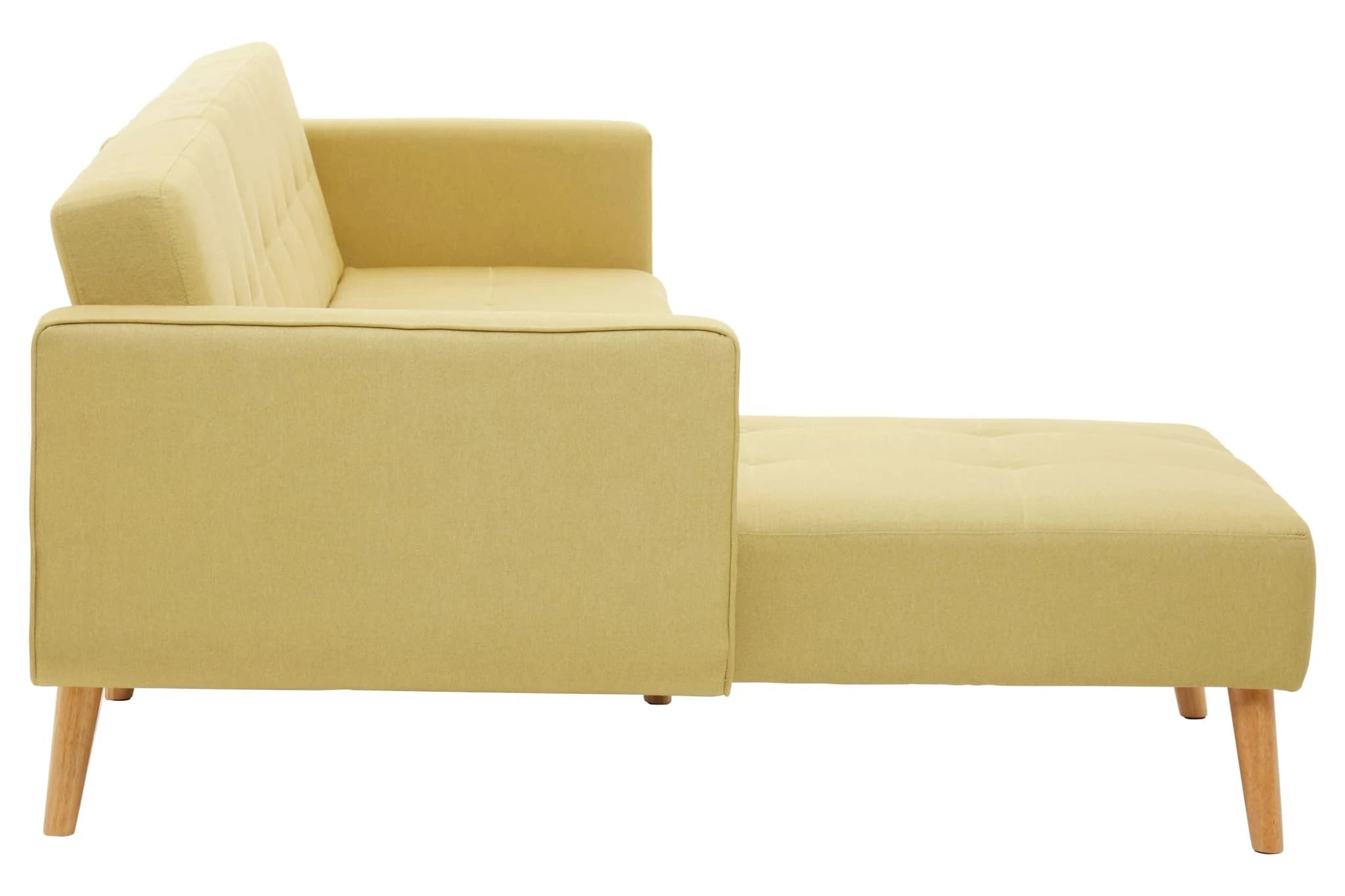 Hansa Hagen Olive Linen Corner Sofa Bed - Seating, photo 6 of 8