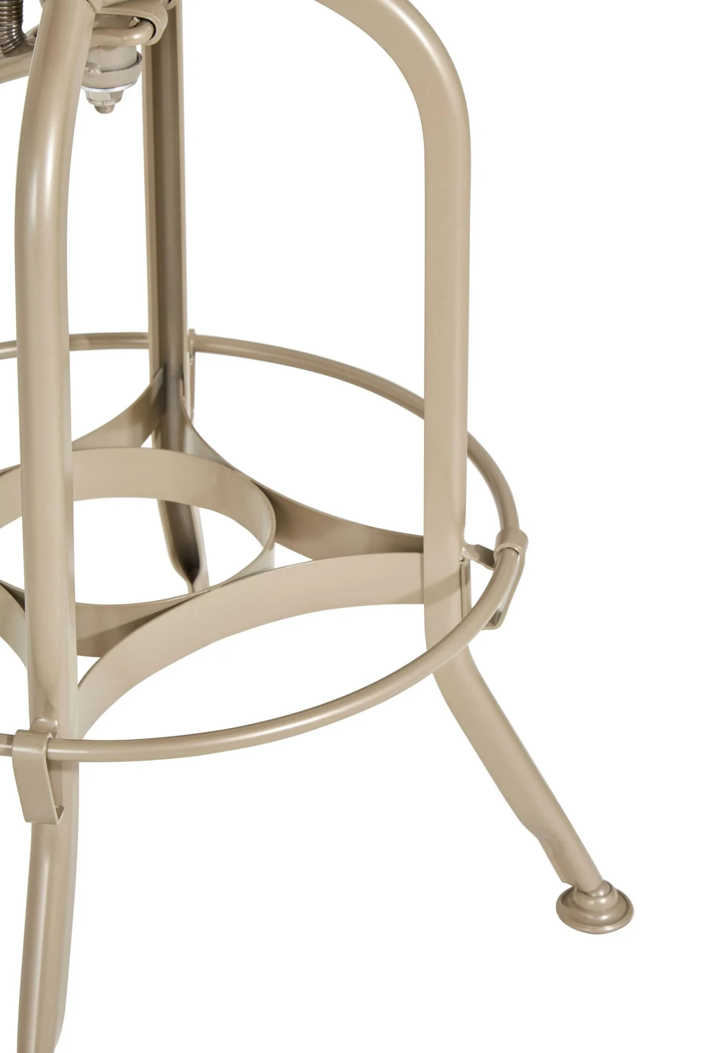 Gator Champagne Finish Adjustable Bar Stool - Seating, photo 4 of 6