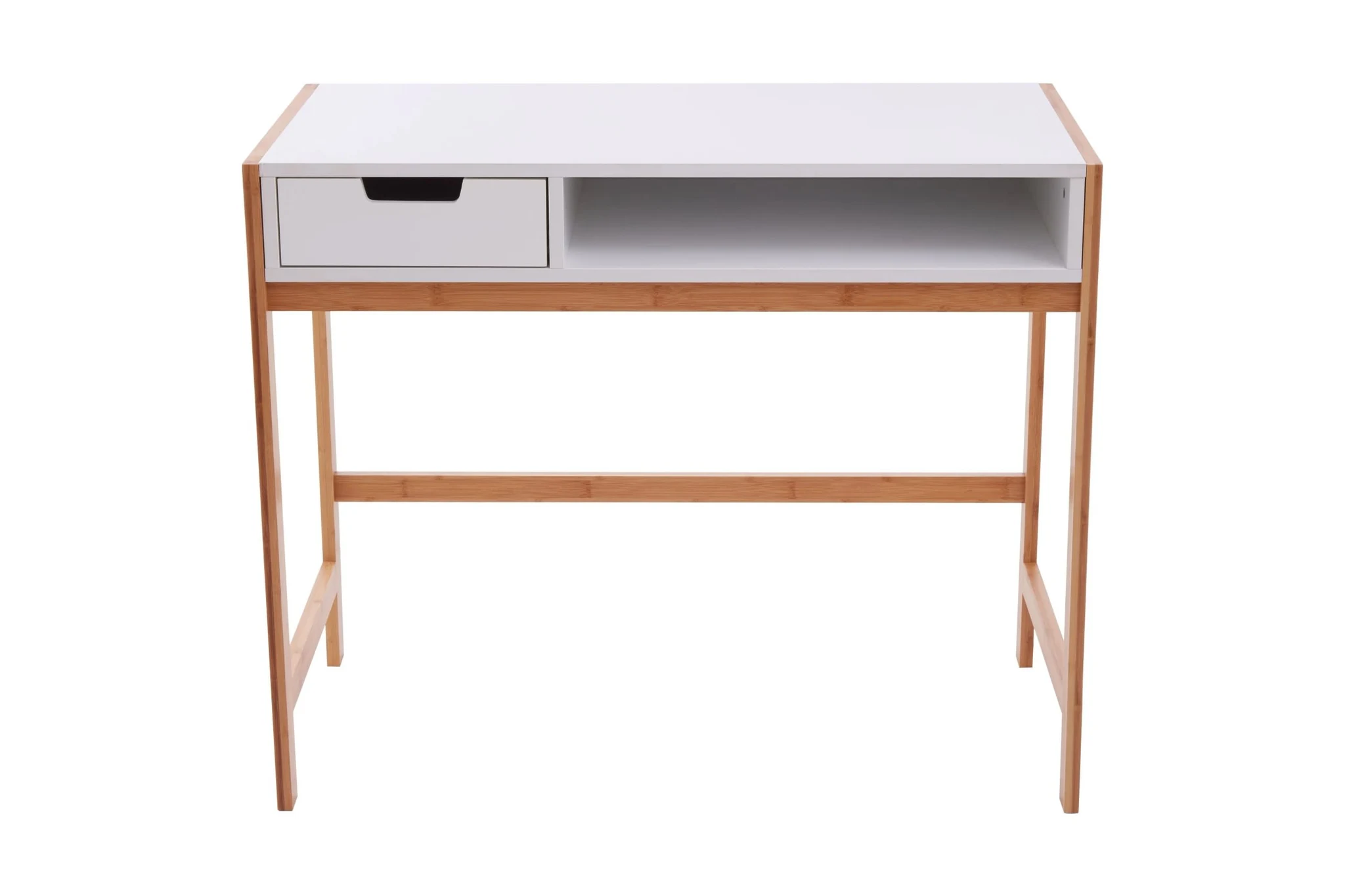 Rostok White Desk with Storage - Tables, photo 8 of 8