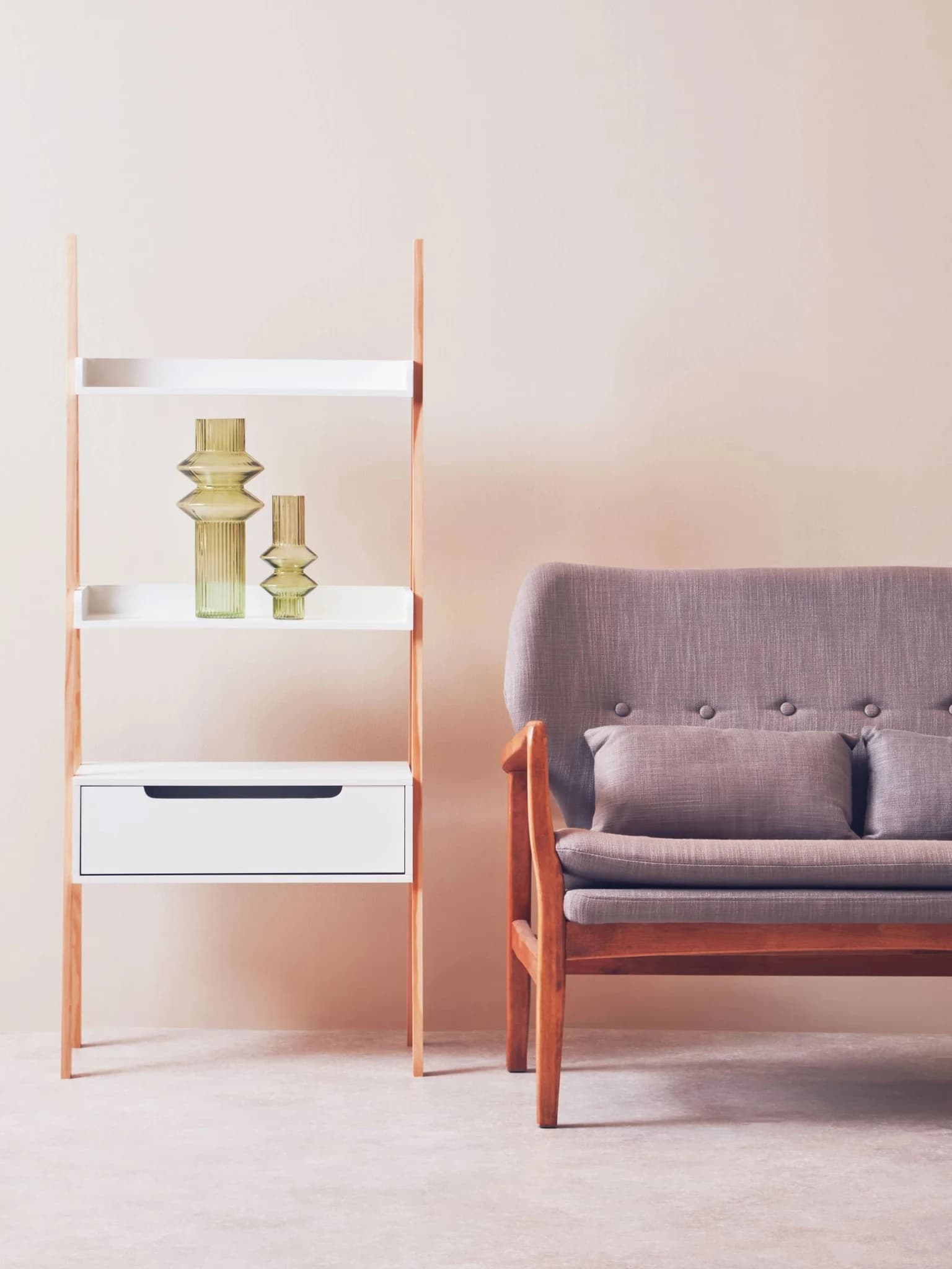 Rostok White Ladder Style Shelf Unit - Bookcases & shelving, photo 3 of 8