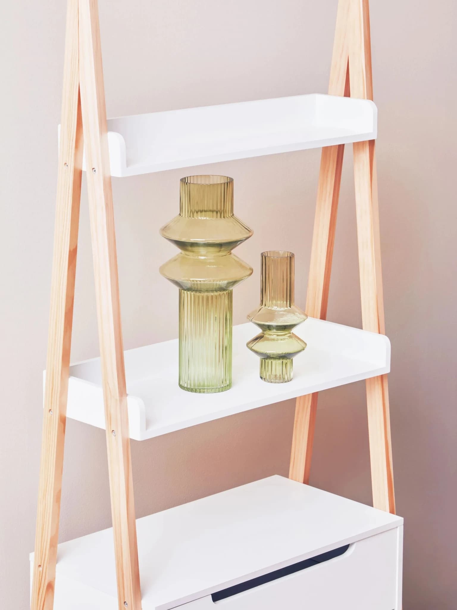 Rostok White Ladder Style Shelf Unit - Bookcases & shelving, photo 2 of 8
