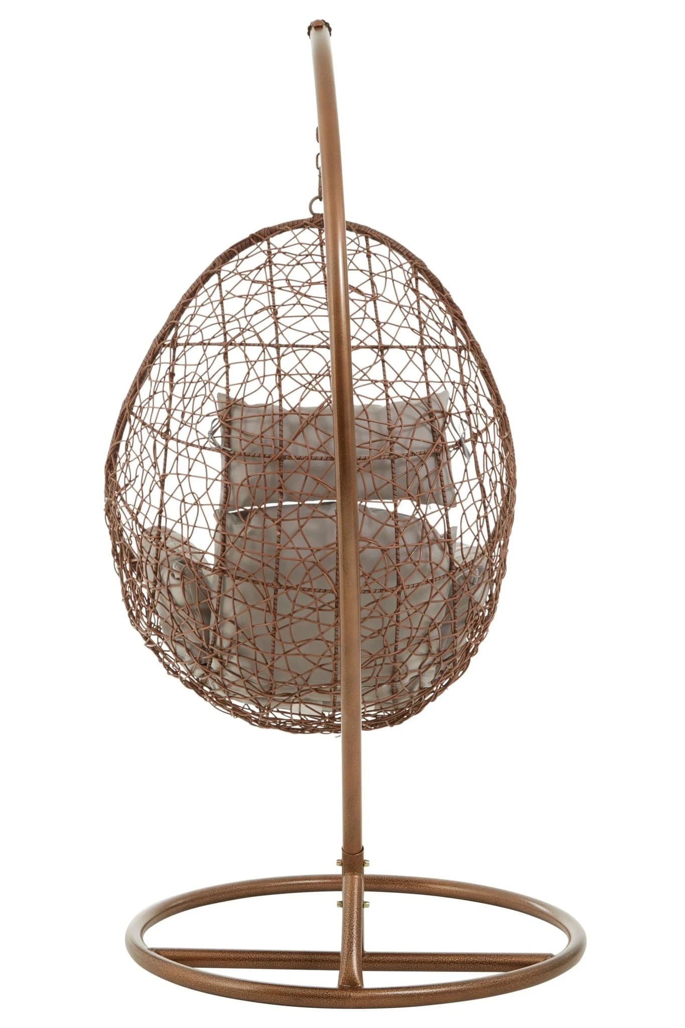 Goa Brown Rattan Hanging Chair - Seating, photo 2 of 8