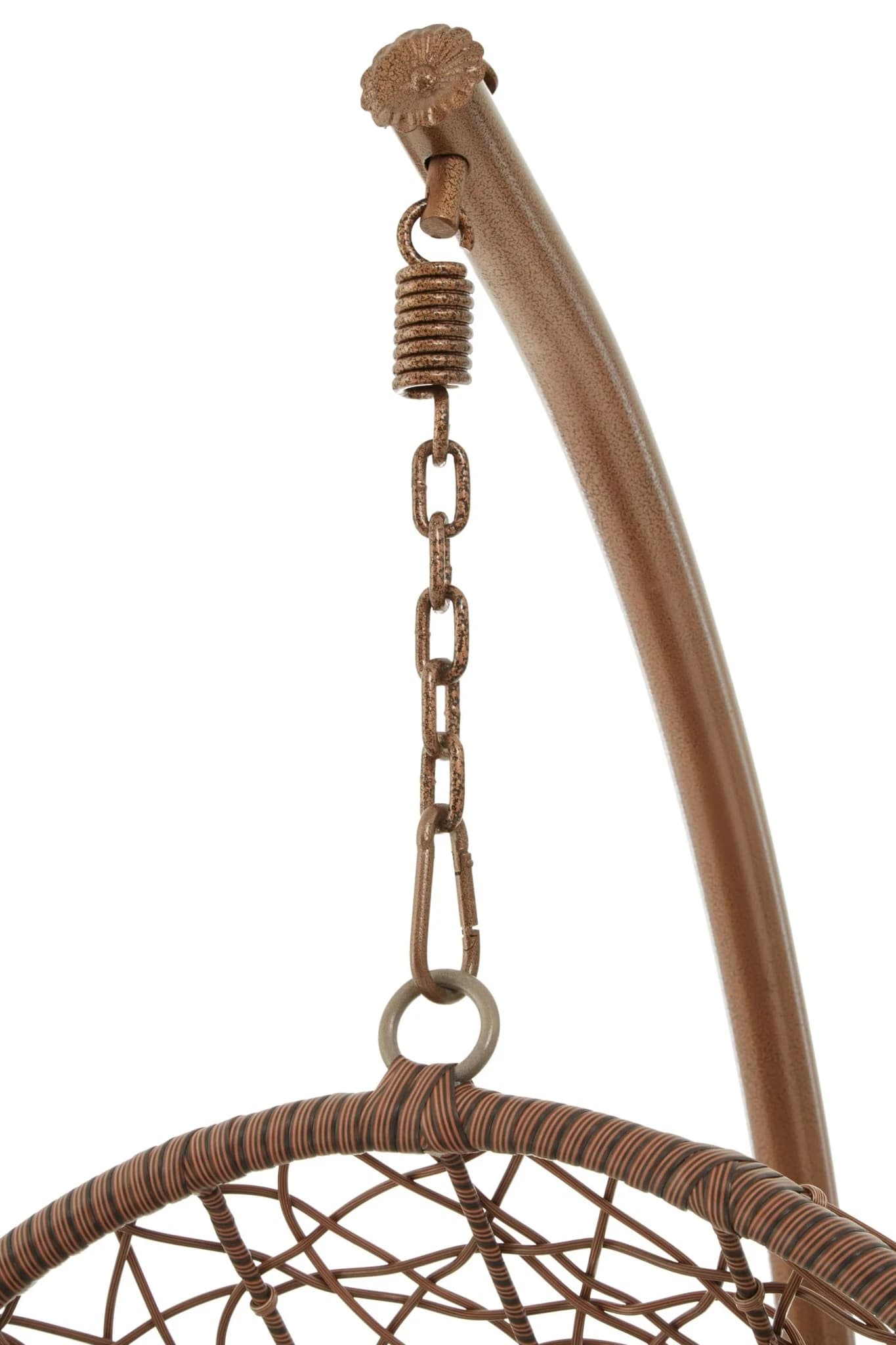 Goa Brown Rattan Hanging Chair - Seating, photo 8 of 8