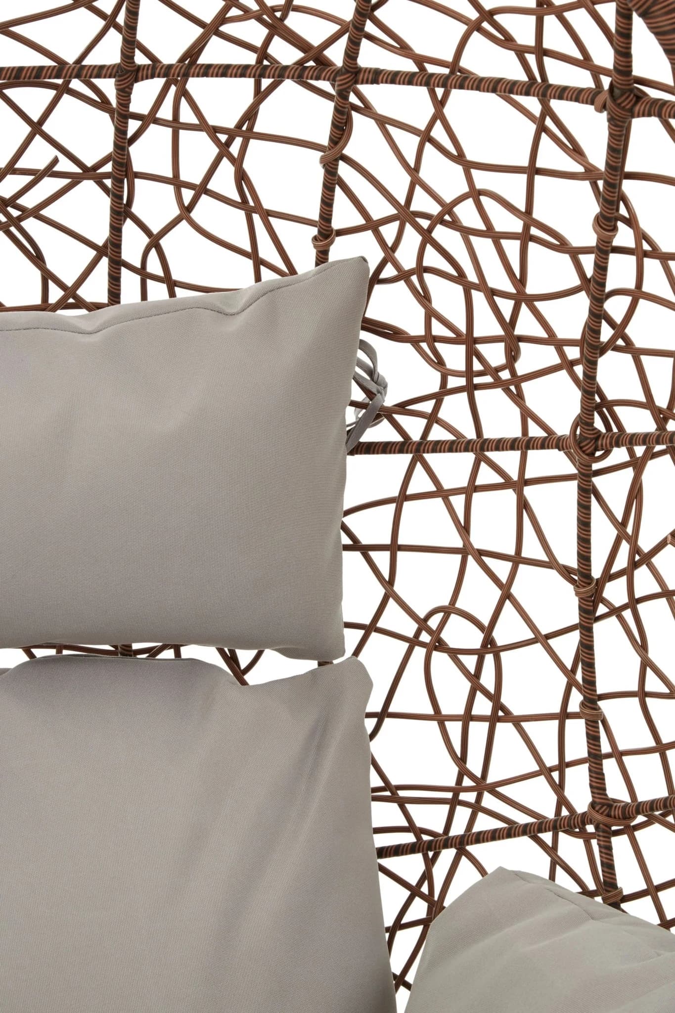 Goa Brown Rattan Hanging Chair - Seating, photo 5 of 8