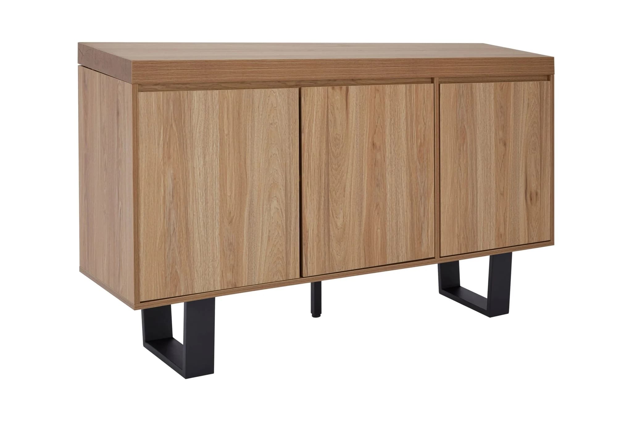 Oakton Wood Effect 3 Door Sideboard - Bookcases & shelving, photo 6 of 8
