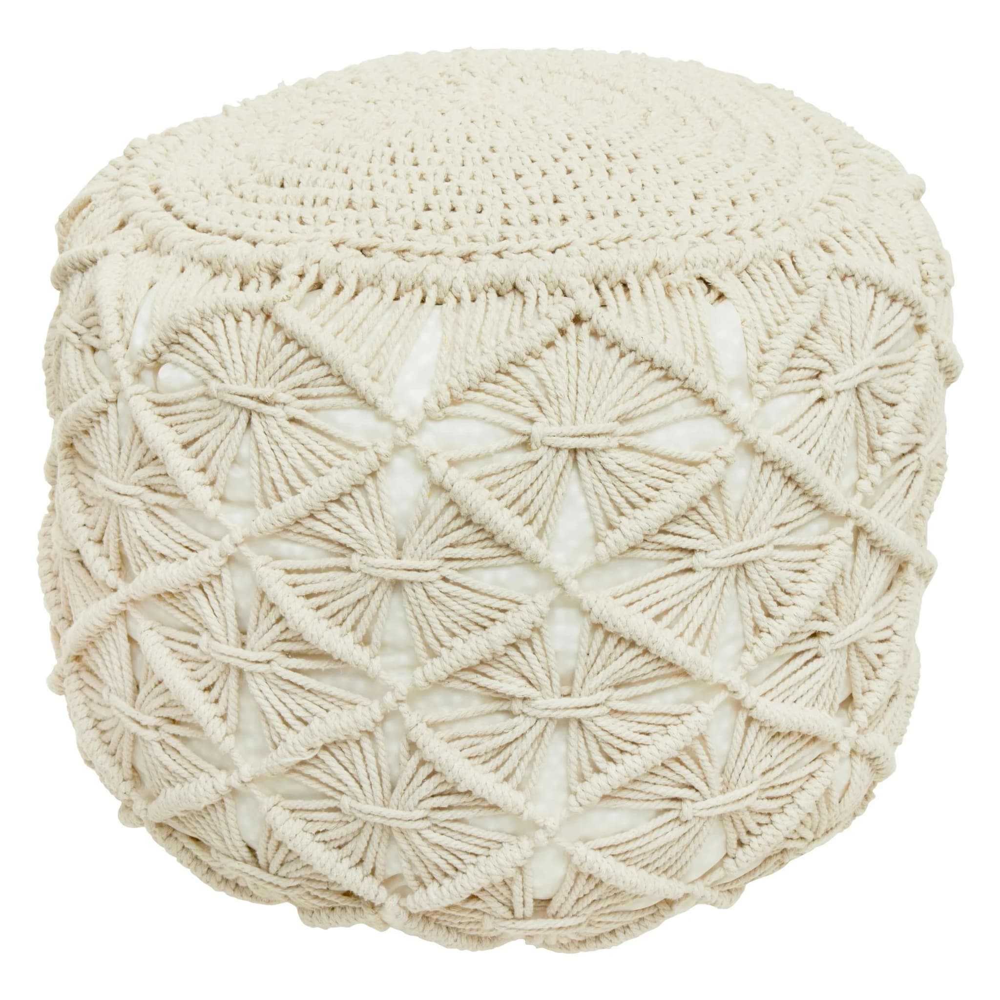West Village Knitted Pouffe - Decorative, photo 2 of 5