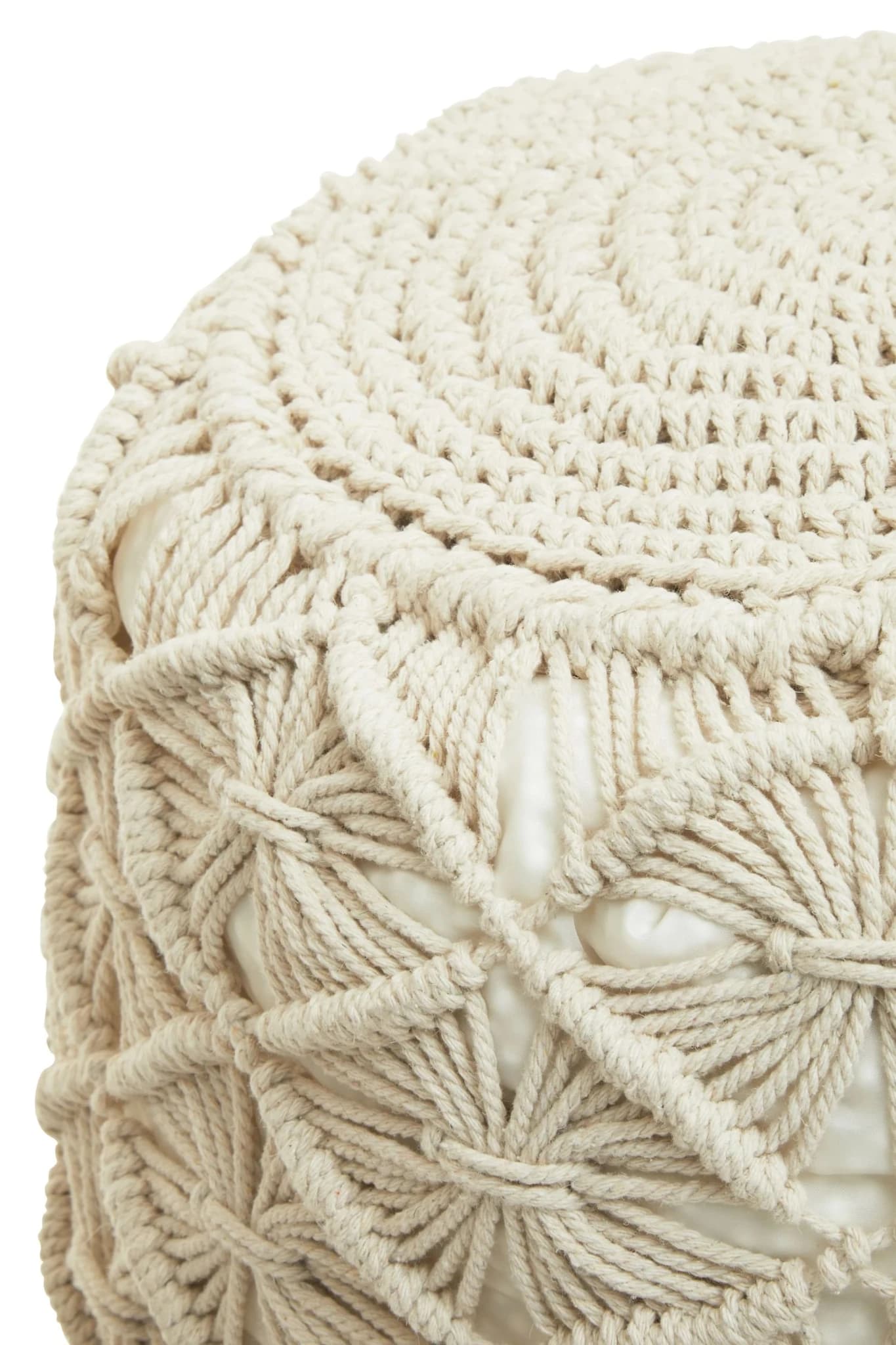 West Village Knitted Pouffe - Decorative, photo 5 of 5