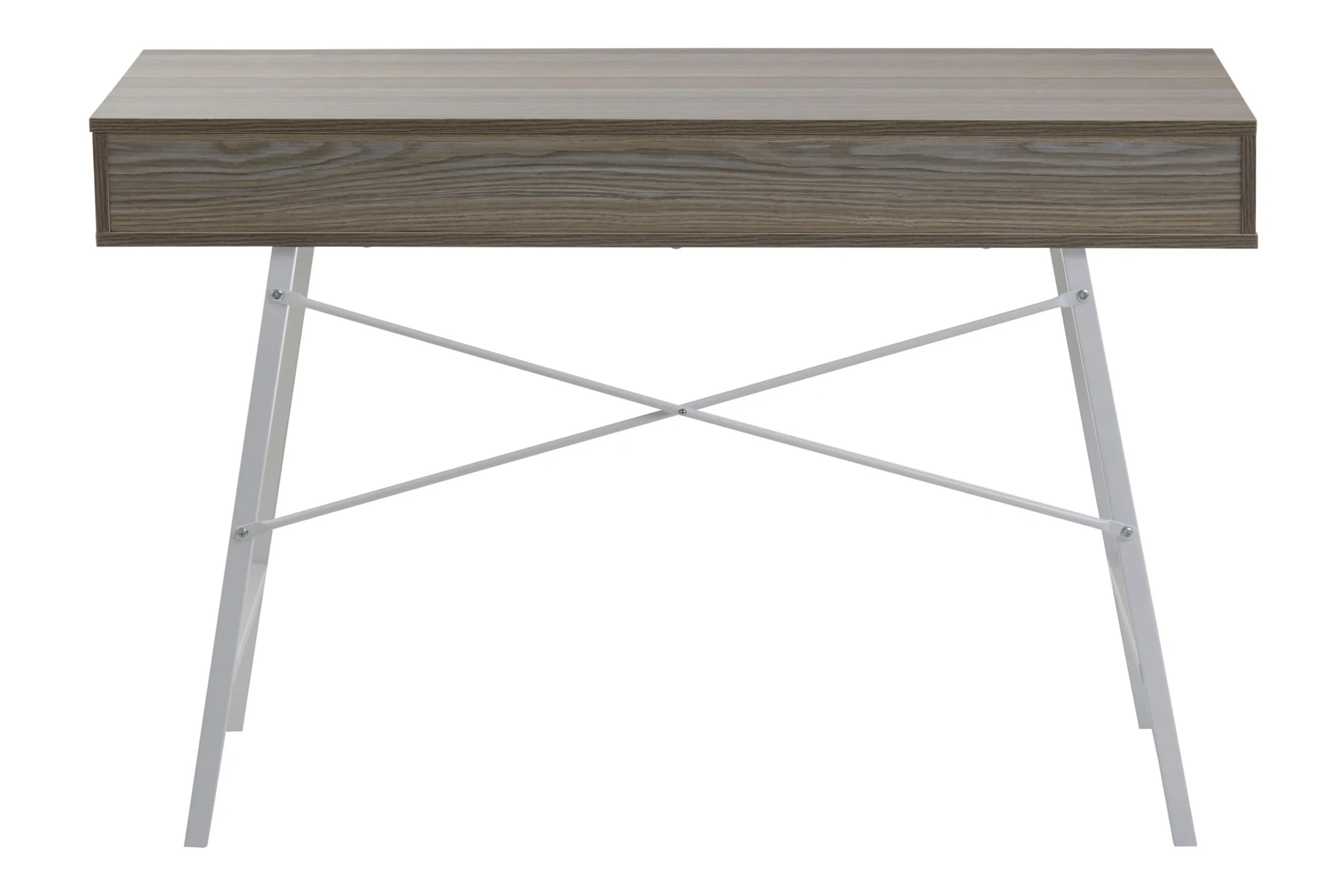 Bradbury Two Drawer Light Oak Veneer Desk - Tables, photo 2 of 8