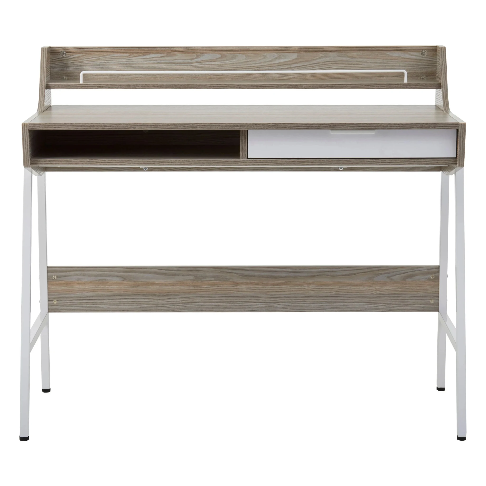 Bradbury Light Oak Veneer Desk - Tables, photo 4 of 8