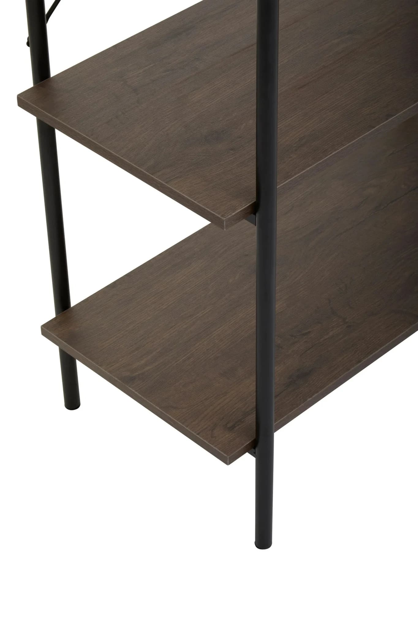 Bradbury Five Tier Dark Oak Veneer Shelf Unit - Bookcases & shelving, photo 8 of 8