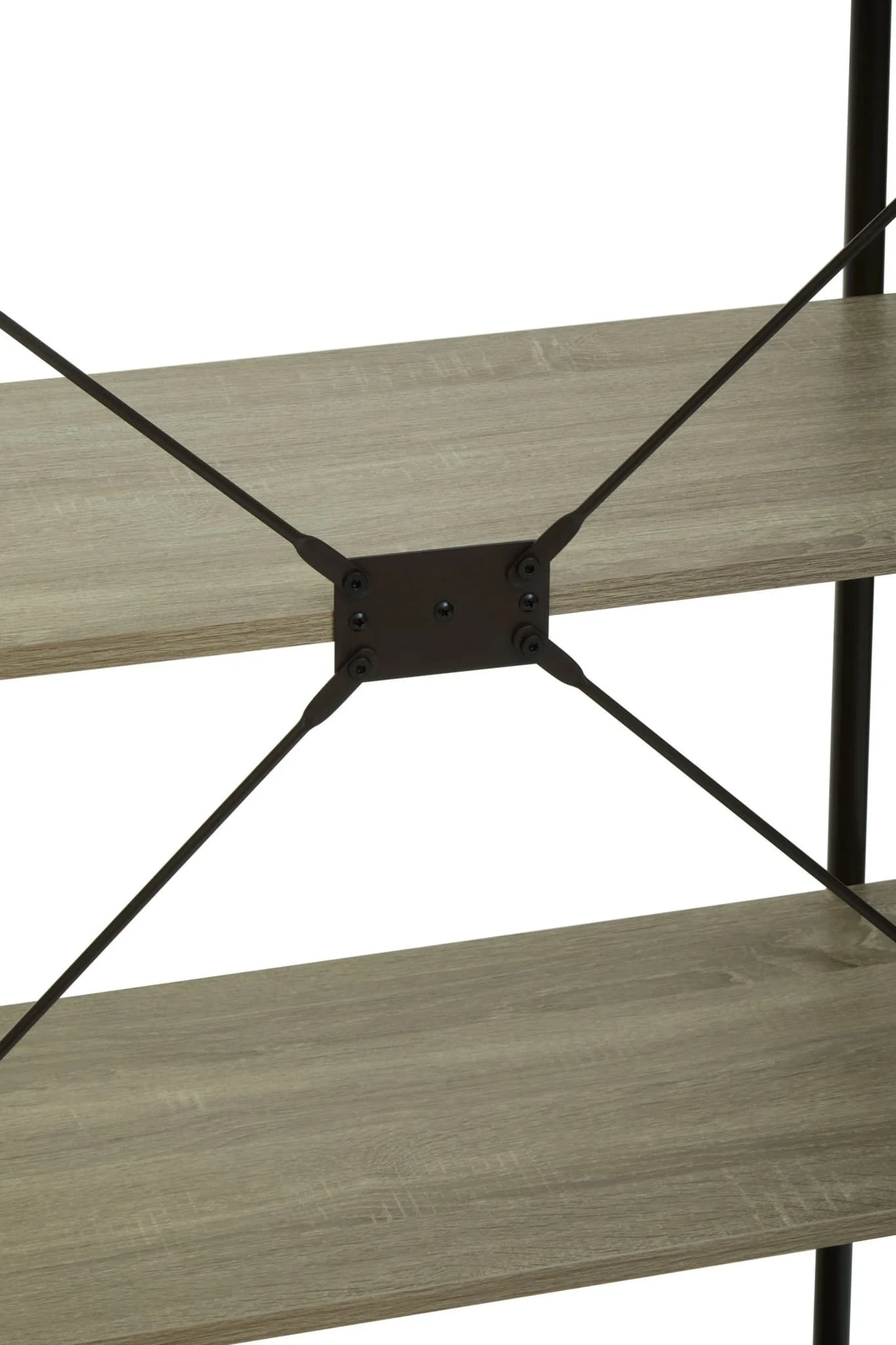 Bradbury Five Tier Grey Oak Veneer Shelf Unit - Bookcases & shelving, photo 5 of 8