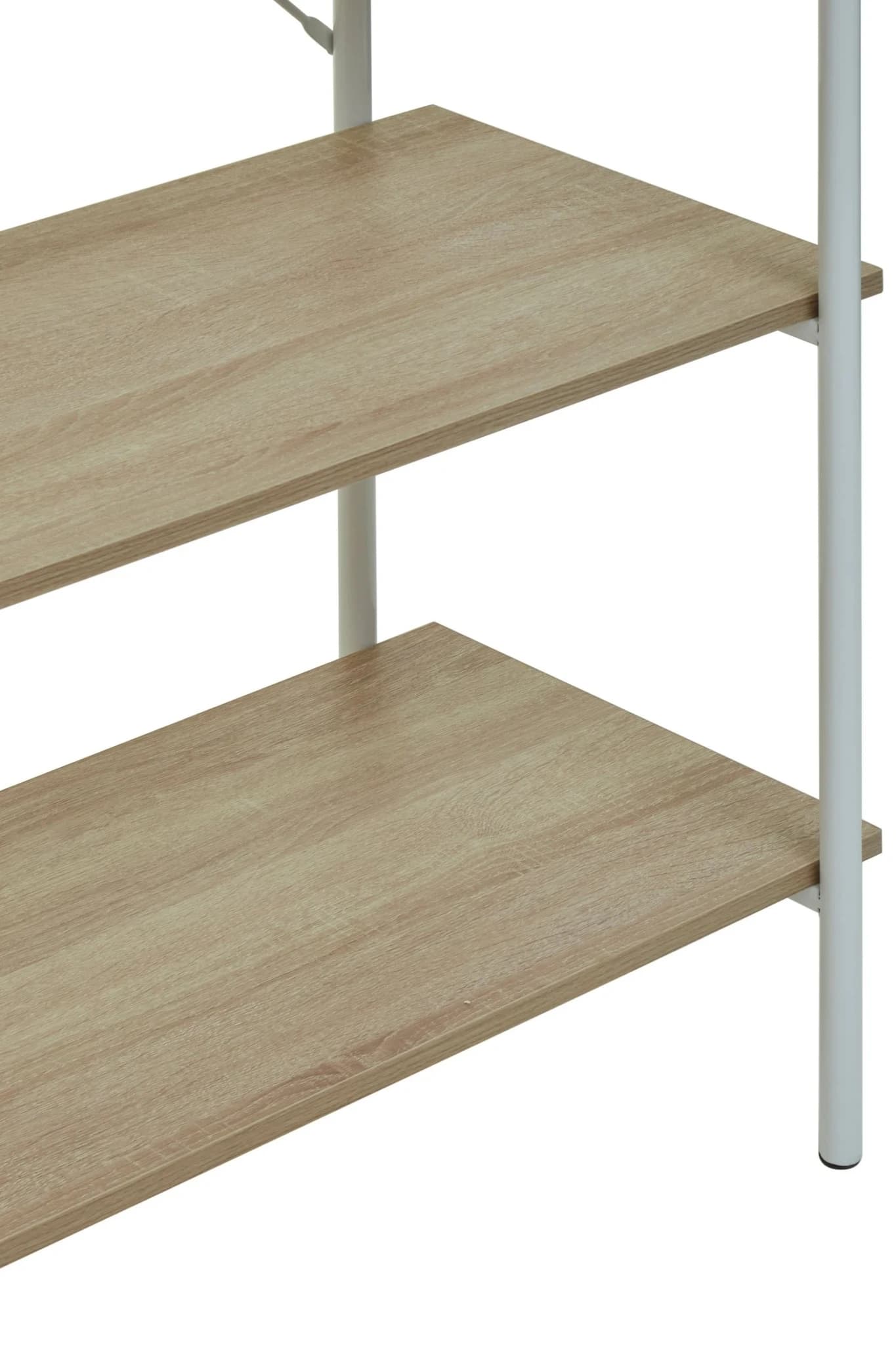 Bradbury Five Tier Natural Oak Veneer Shelf Unit - Bookcases & shelving, photo 7 of 8