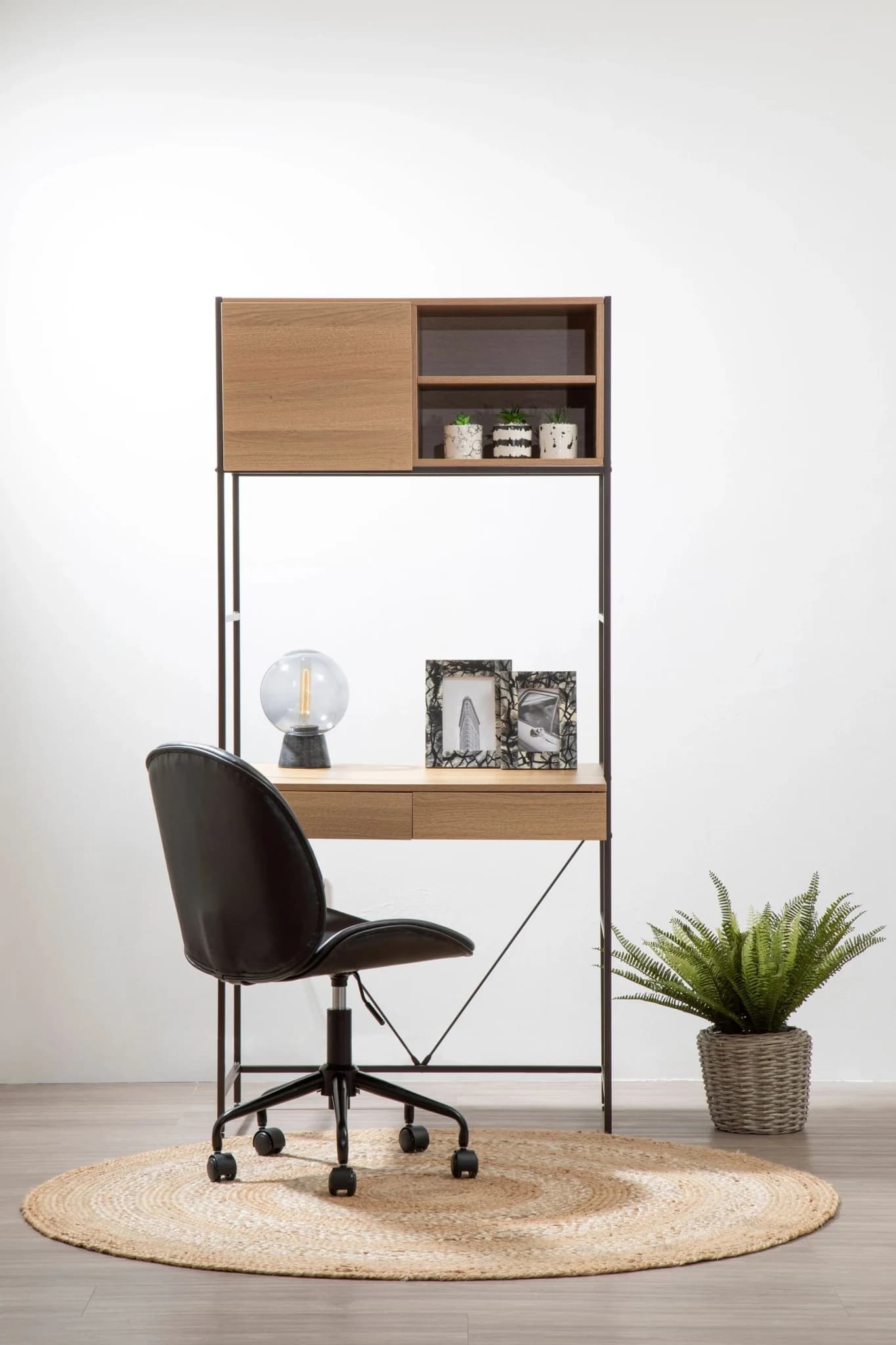 Bradbury Natural Oak Effect Desk - Tables, photo 5 of 8