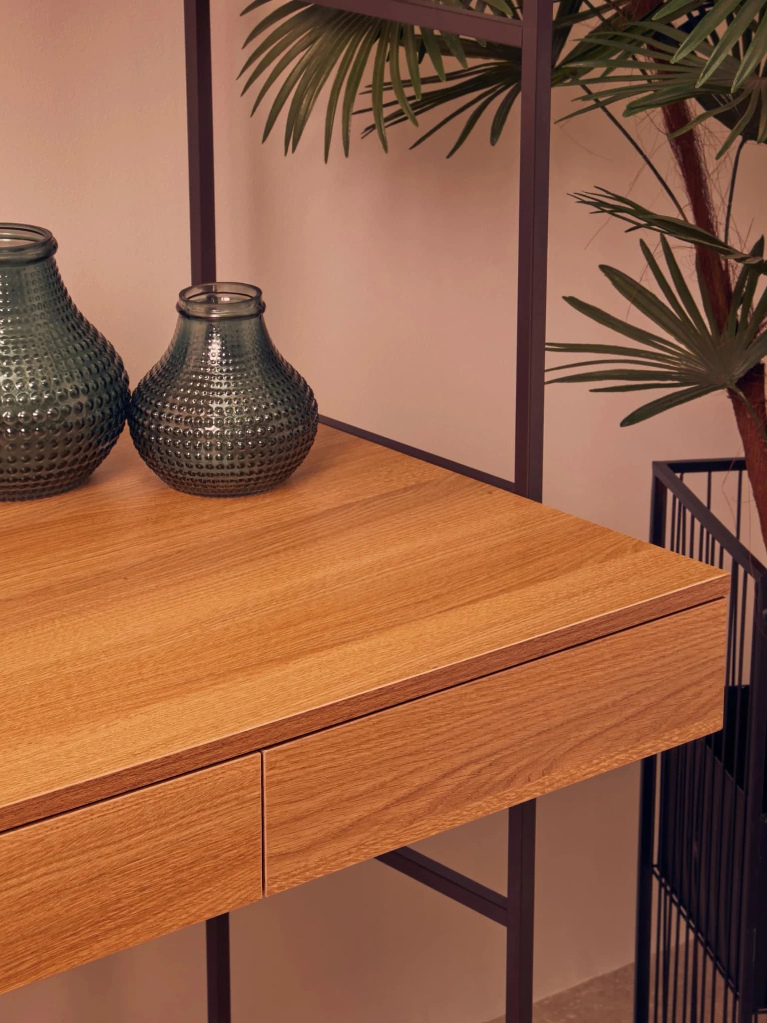 Bradbury Natural Oak Effect Desk - Tables, photo 2 of 8