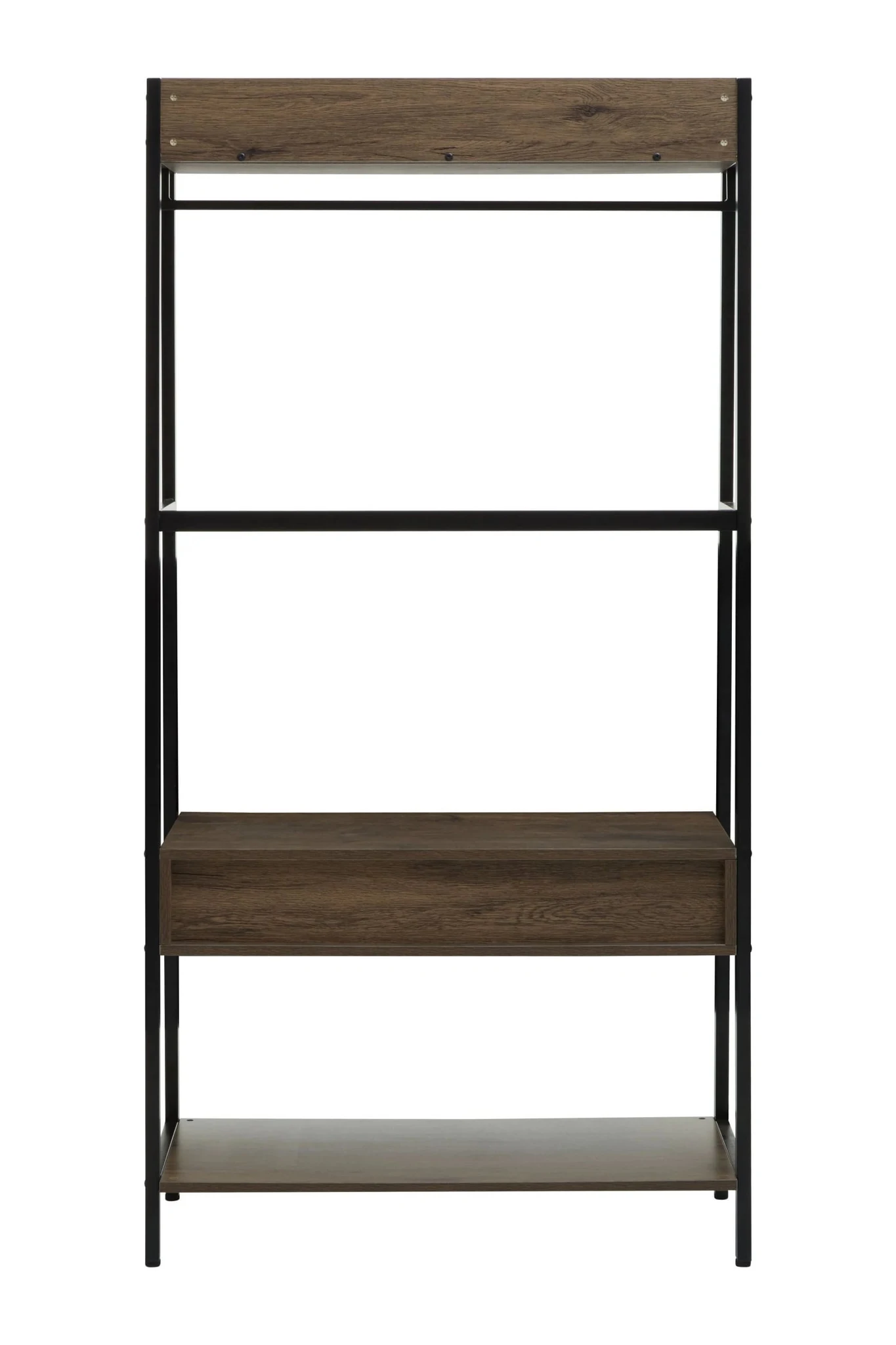 Bradbury Dark Oak Effect Open Wardrobe - Furniture, photo 7 of 8