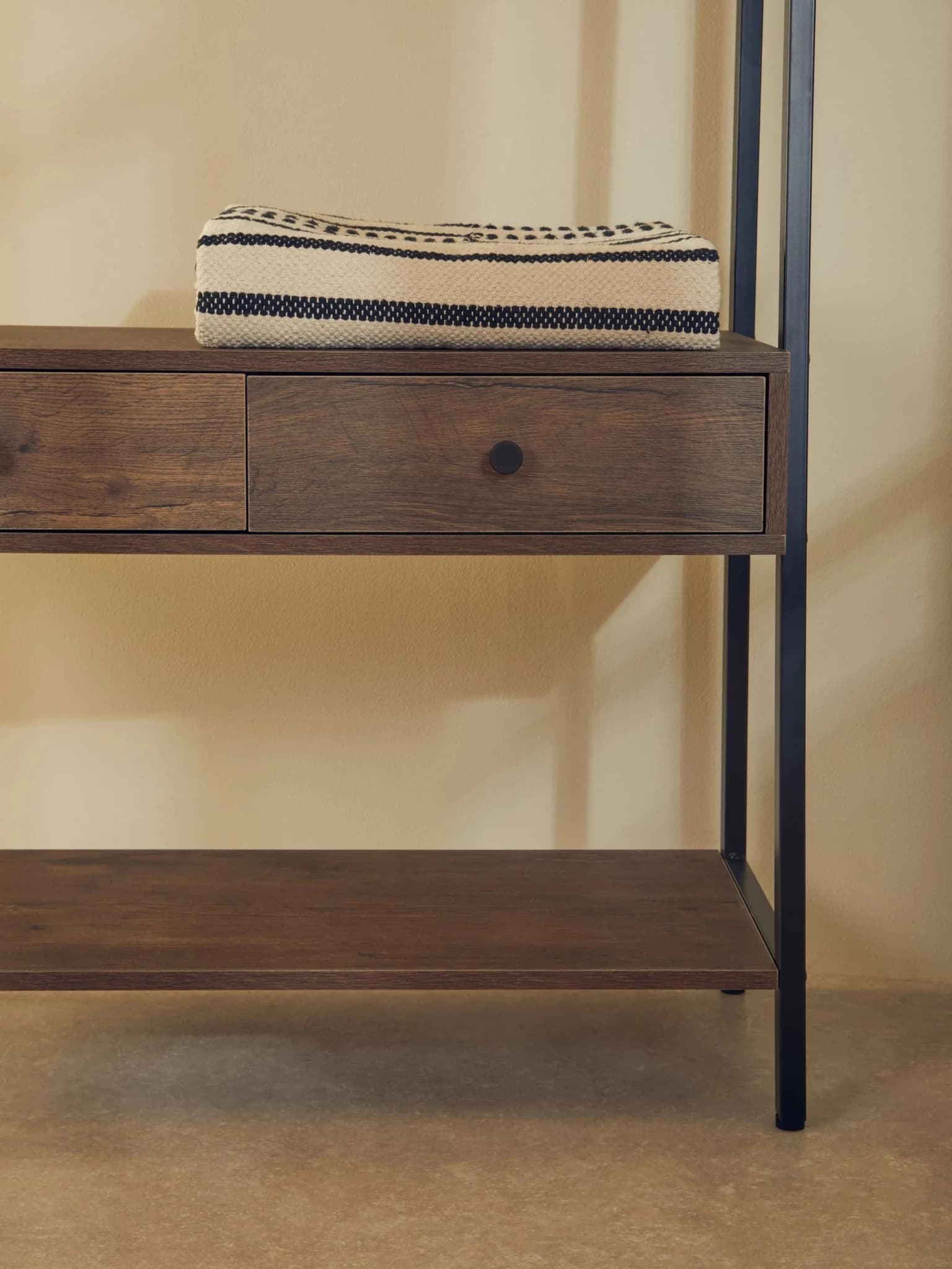Bradbury Dark Oak Effect Open Wardrobe - Furniture, photo 3 of 8
