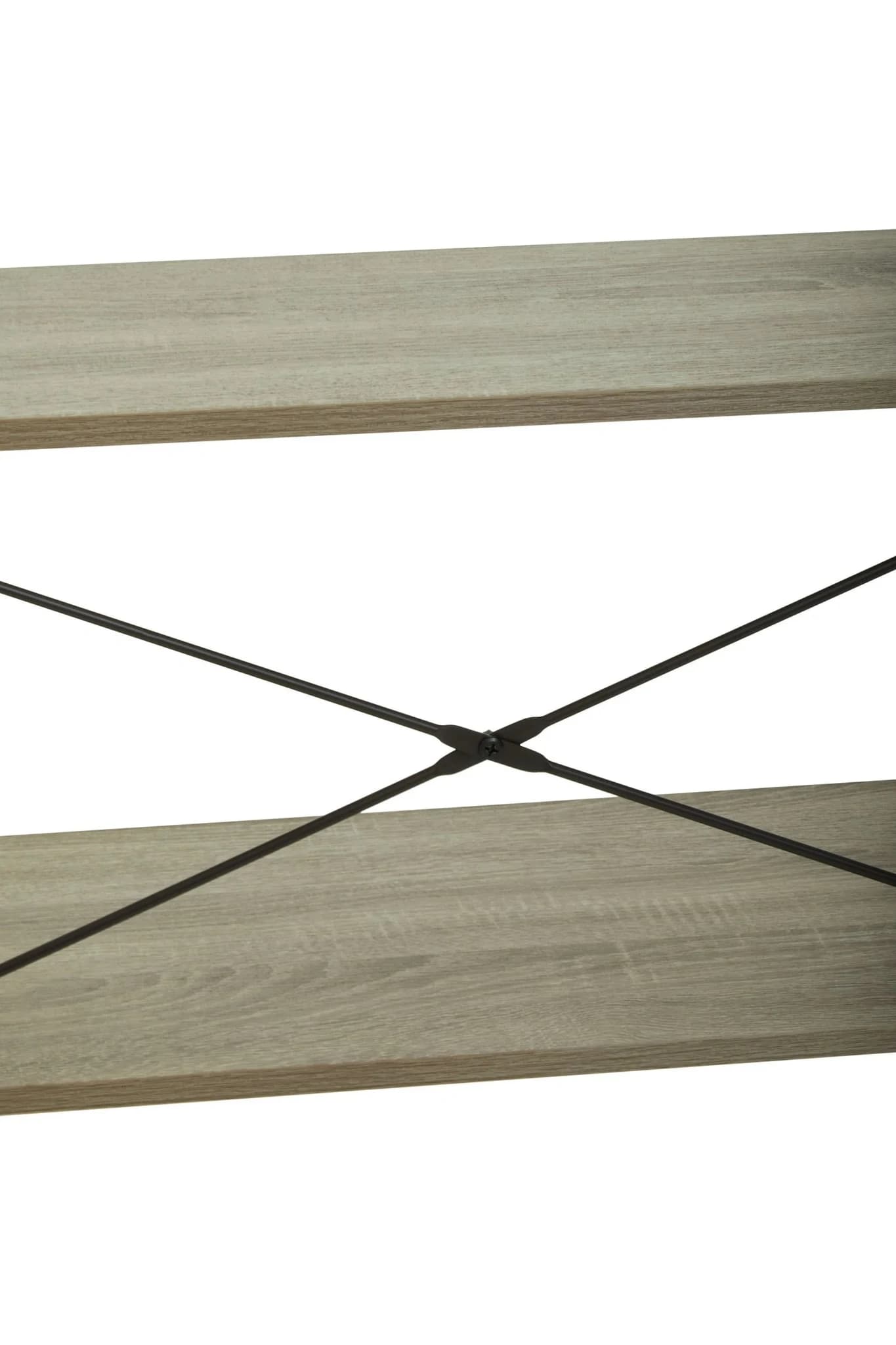 Bradbury Four Tier Grey Oak Veneer Ladder Shelf Unit - Bookcases & shelving, photo 5 of 8