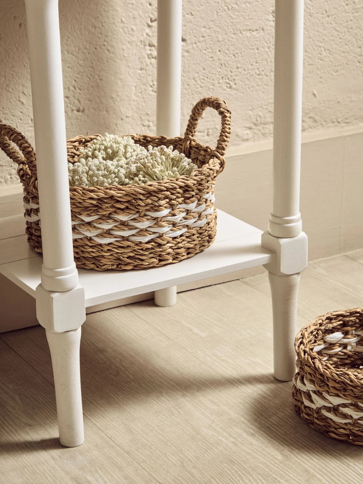 Heritage One Drawer Ivory Wooden Side Table - Tables, photo 3 of 8