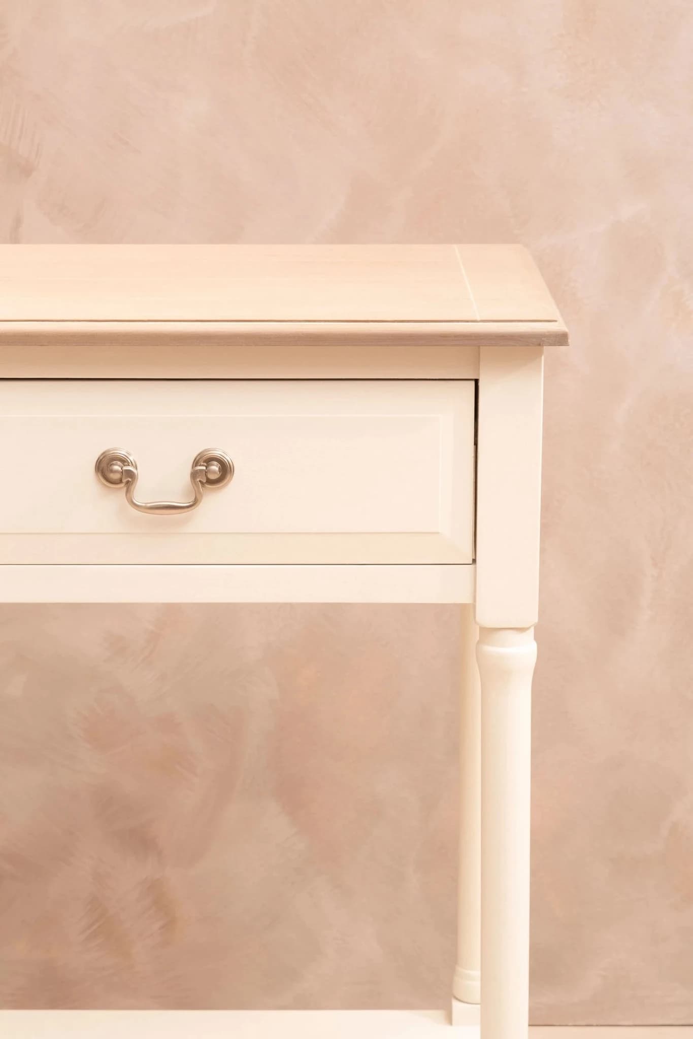 Heritage 2 Drawer White Rectangular Wooden Console Table - Tables, photo 8 of 8