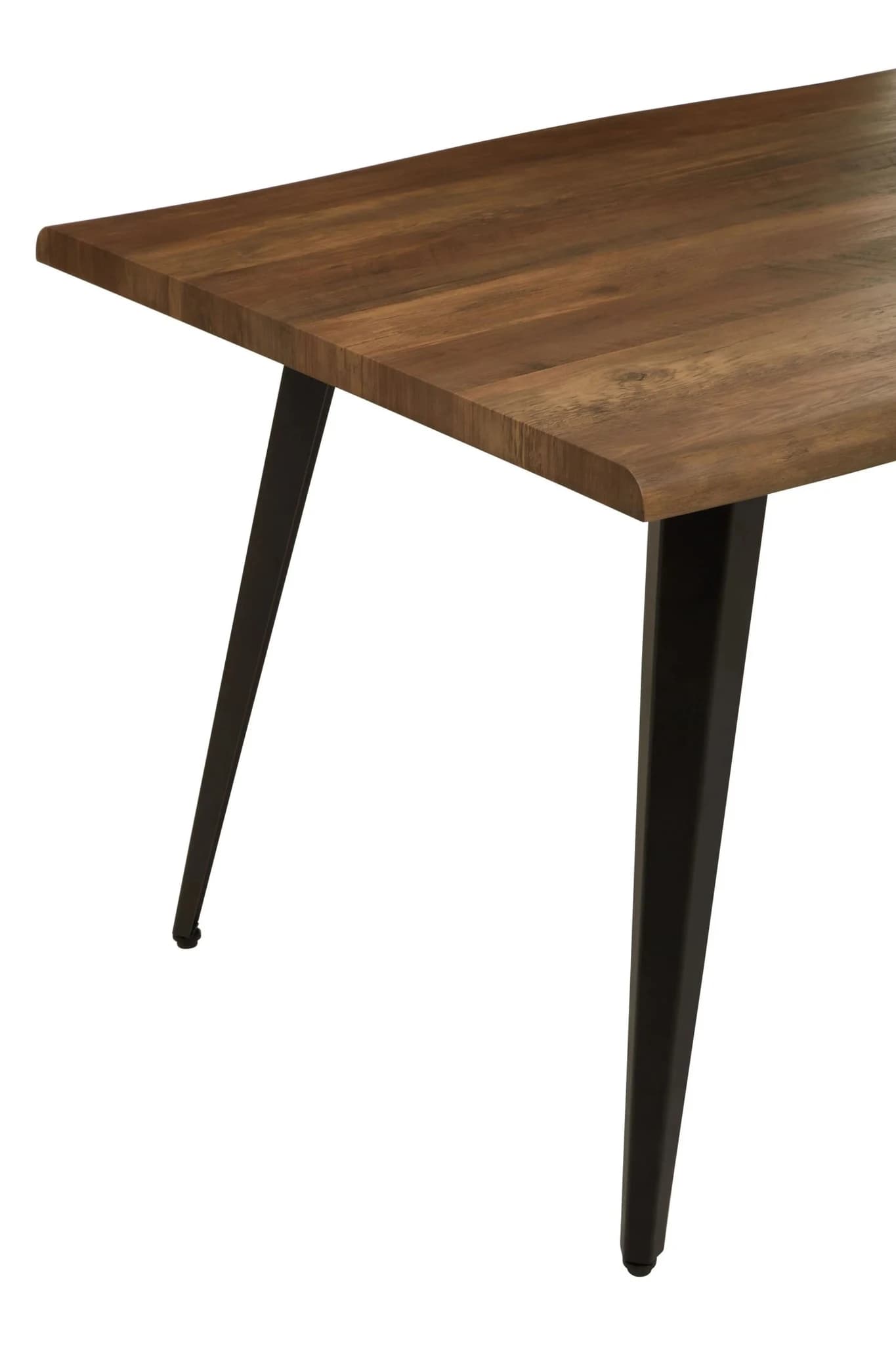 Assia Dark Wood Veneer Dining Table - Tables, photo 6 of 6