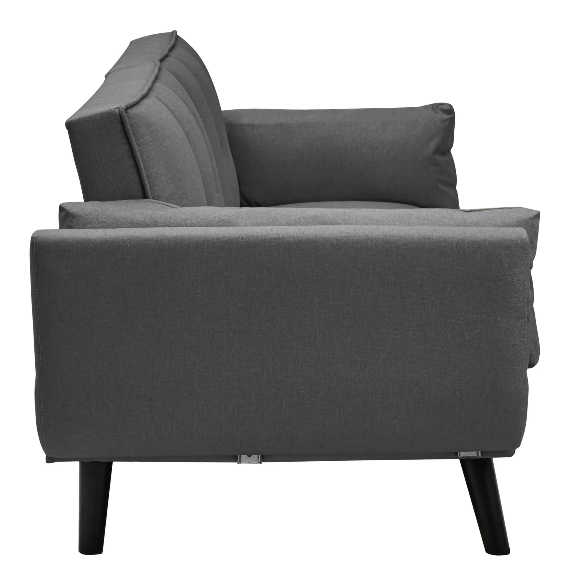 Valerie 3 Seat Dark Grey Sofa Bed - Seating, photo 3 of 8