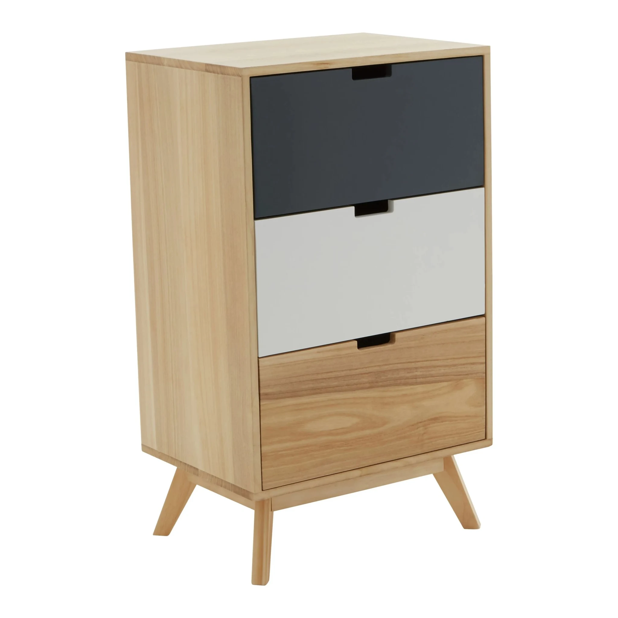 Watson Tri Colour Chest of 3 Drawers - Tables, photo 5 of 8