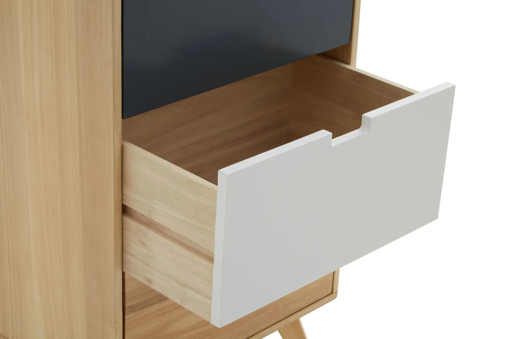 Watson Tri Colour Chest of 3 Drawers - Tables, photo 7 of 8