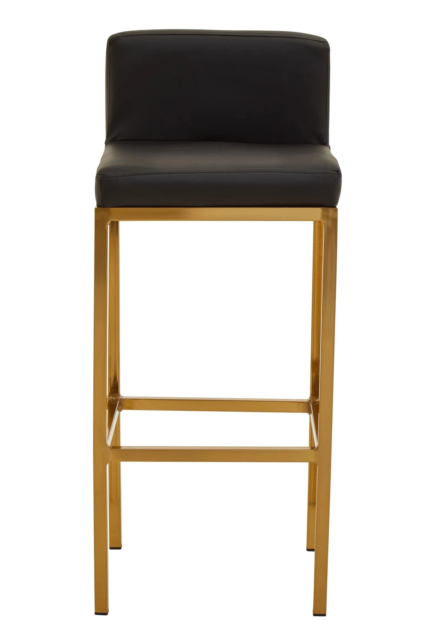 Baina Black And Gold Finish Bar Chair - Seating, photo 4 of 8