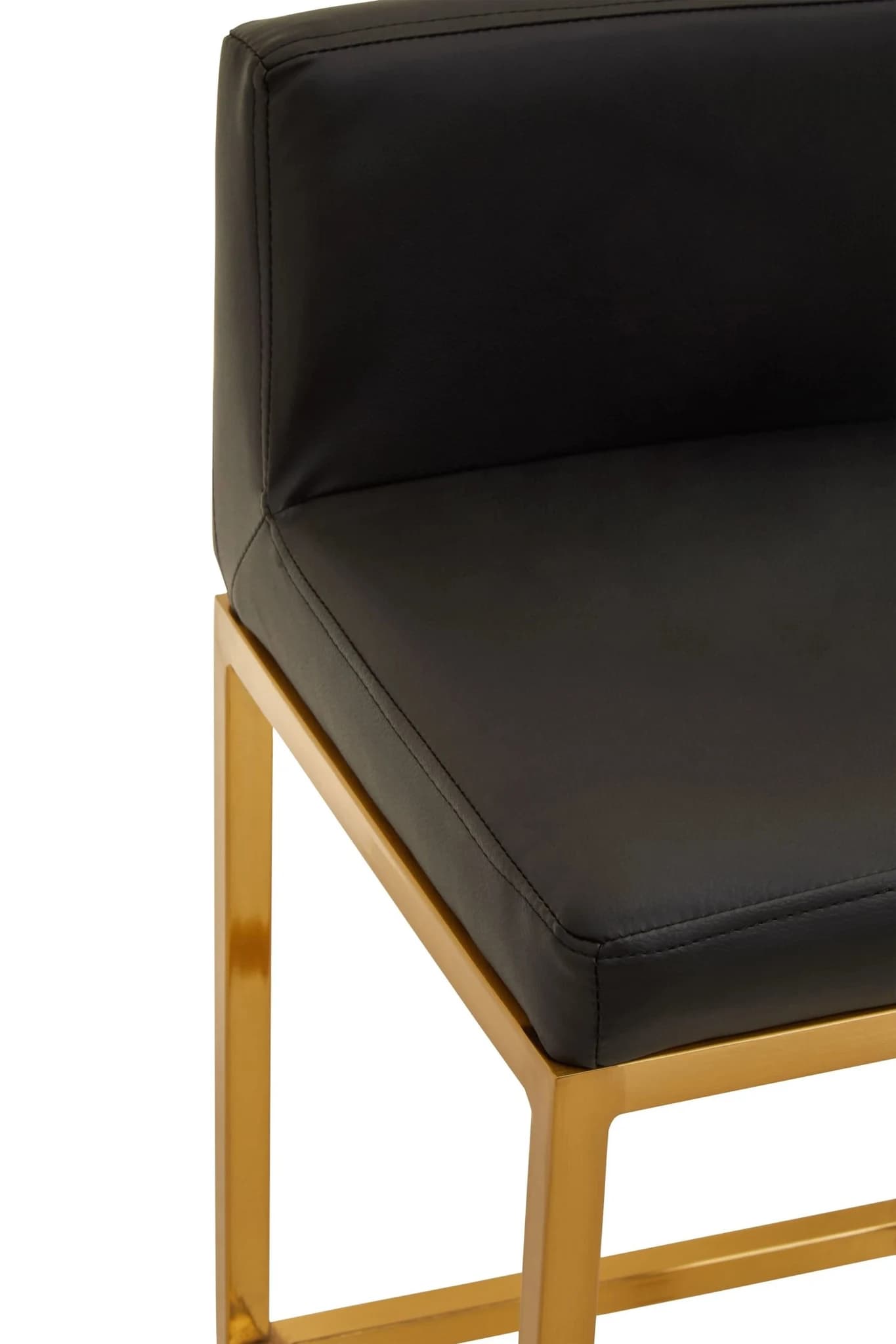 Baina Black And Gold Finish Bar Chair - Seating, photo 8 of 8