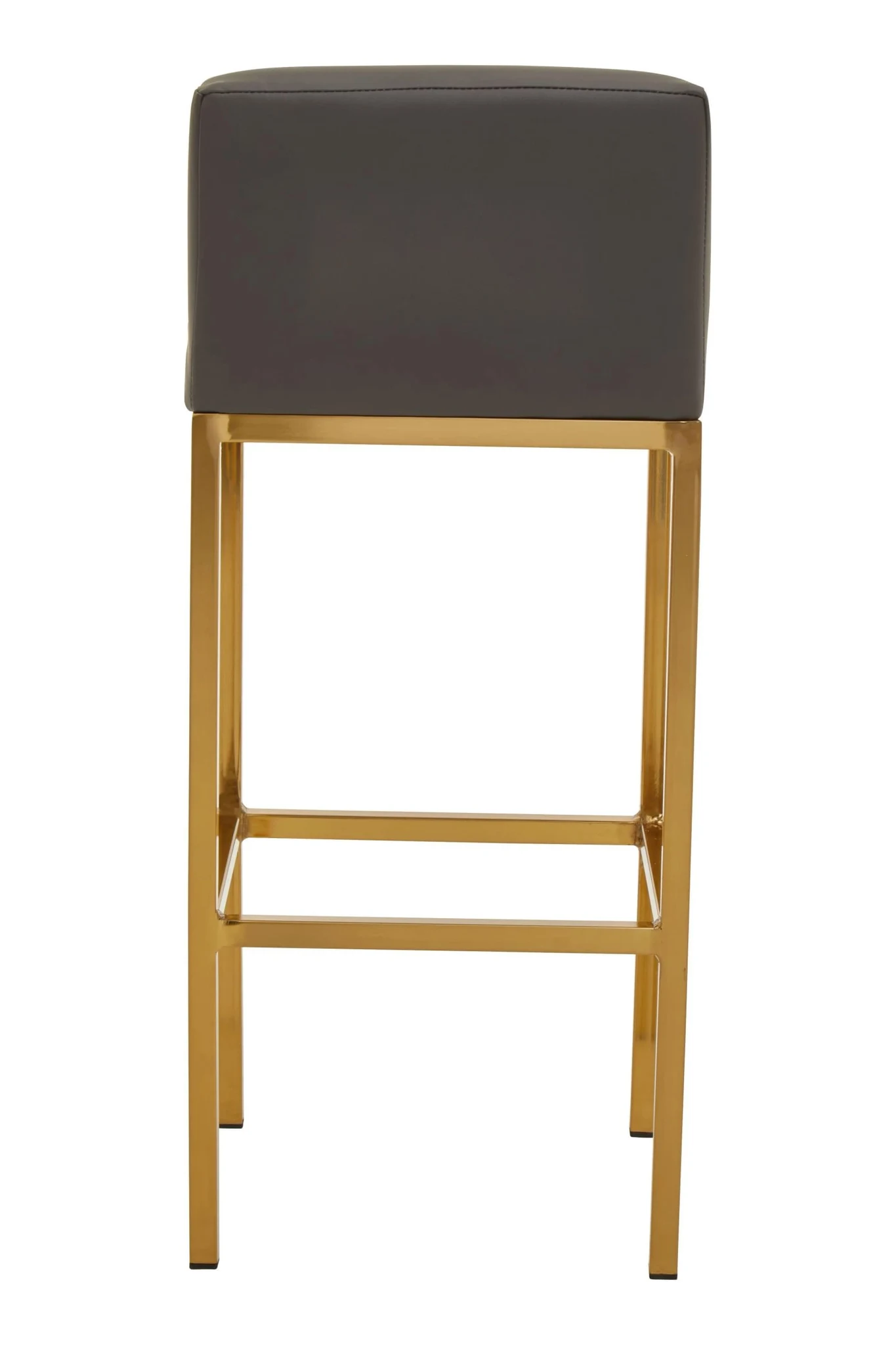 Baina Dark Grey And Gold Finish Bar Chair - Seating, photo 2 of 8
