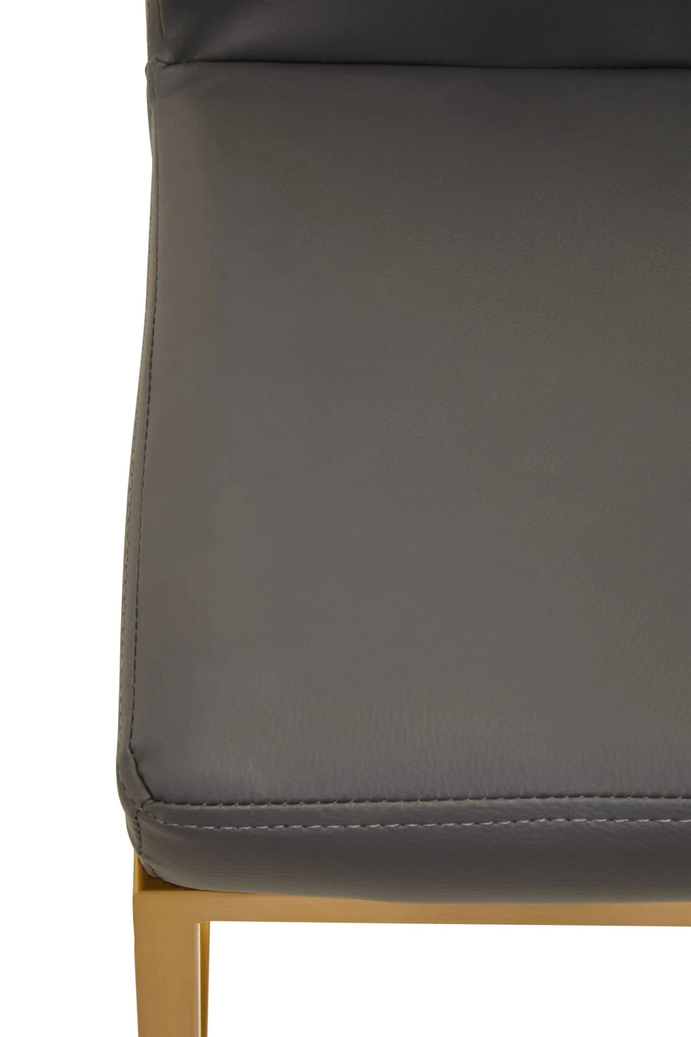 Baina Dark Grey And Gold Finish Bar Chair - Seating, photo 5 of 8