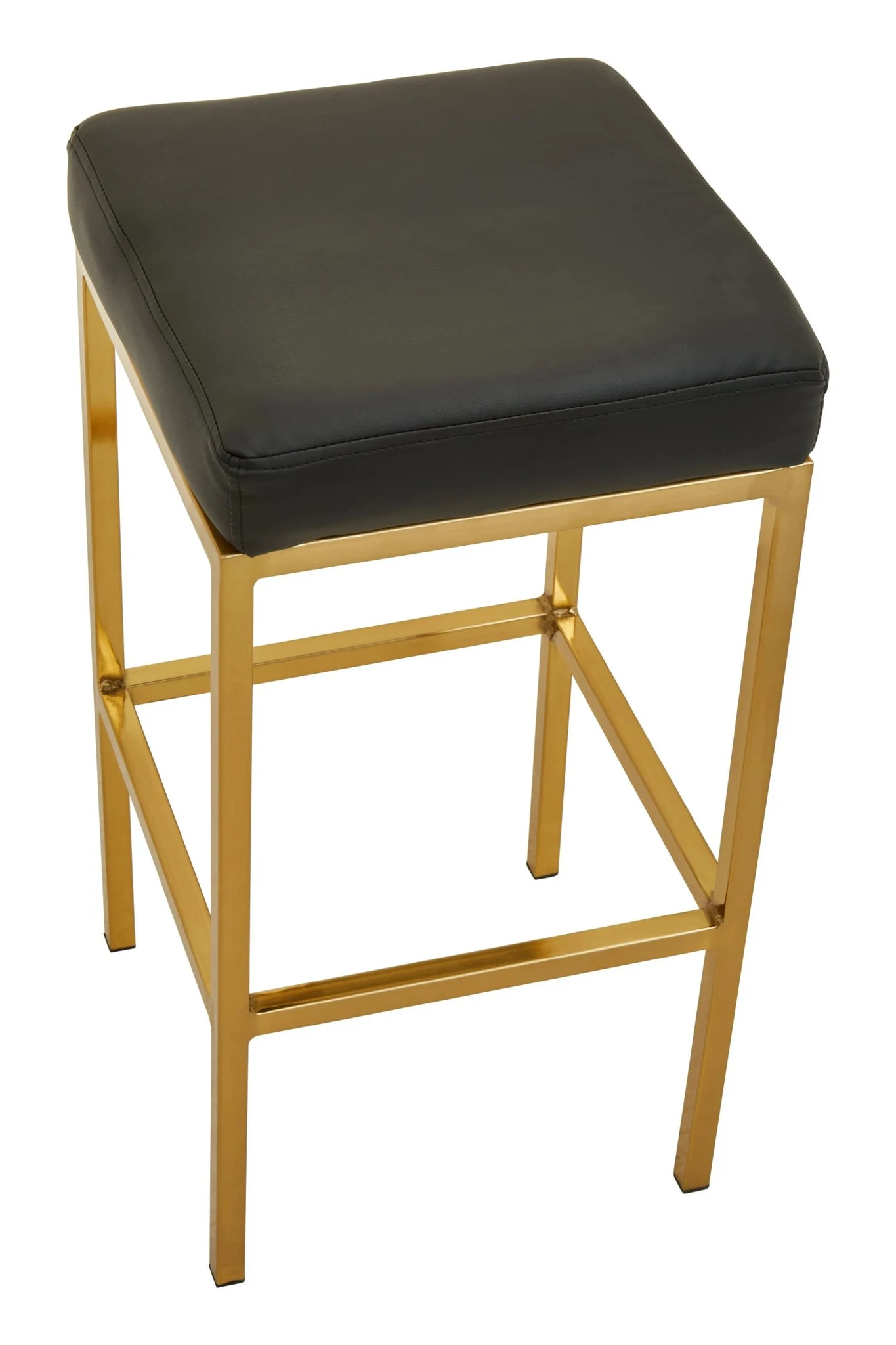 Baina Black And Gold Finish Bar Stool - Seating, photo 2 of 7