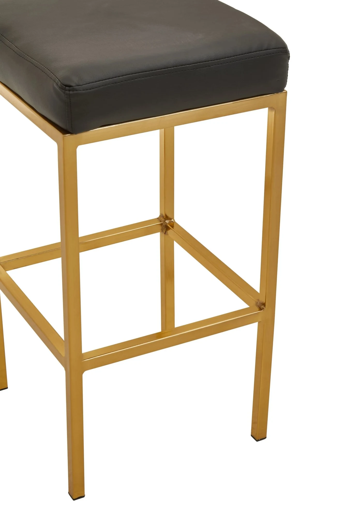 Baina Black And Gold Finish Bar Stool - Seating, photo 6 of 7