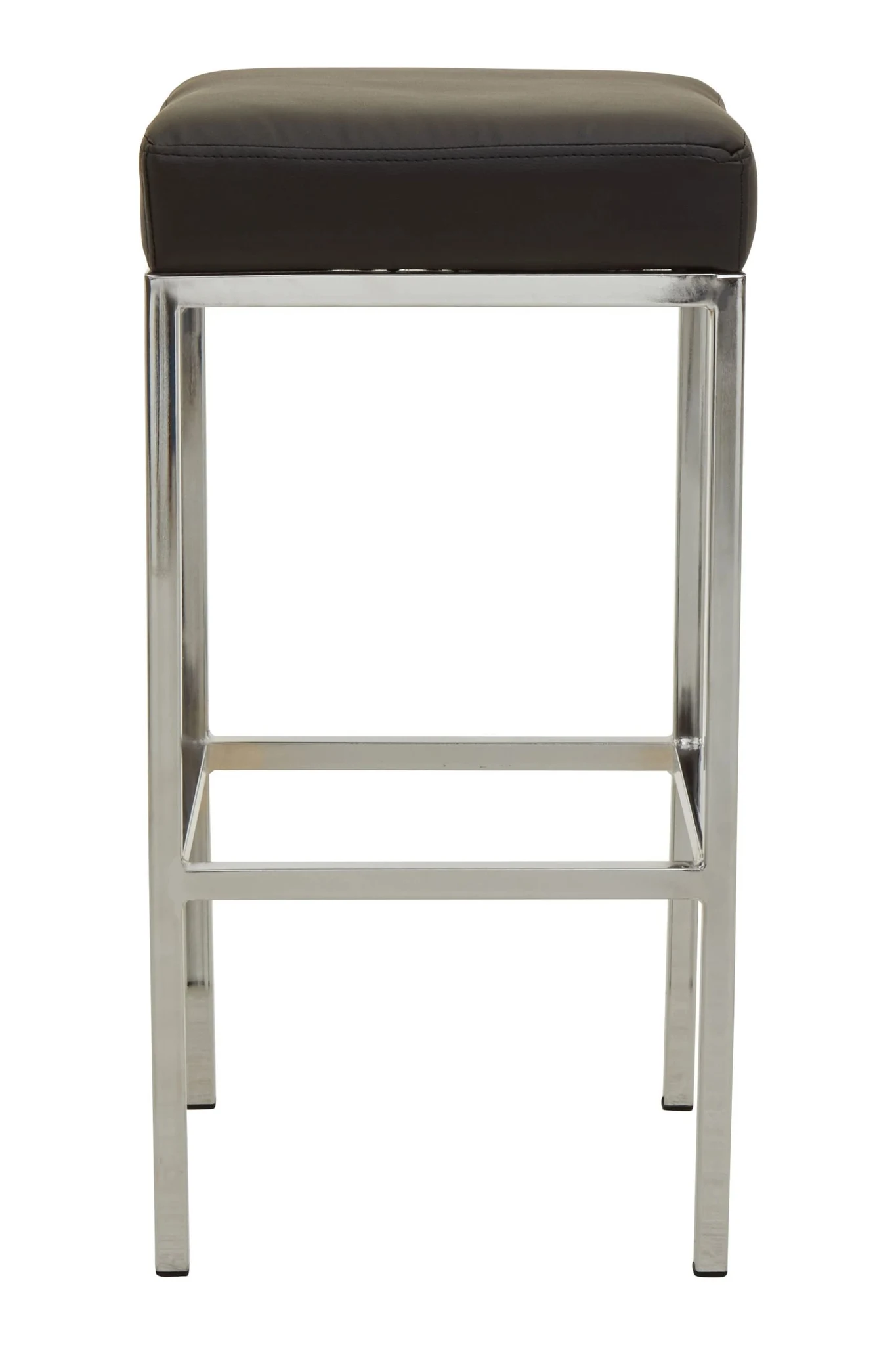 Baina Black And Chrome Finish Bar Stool - Seating, photo 3 of 7