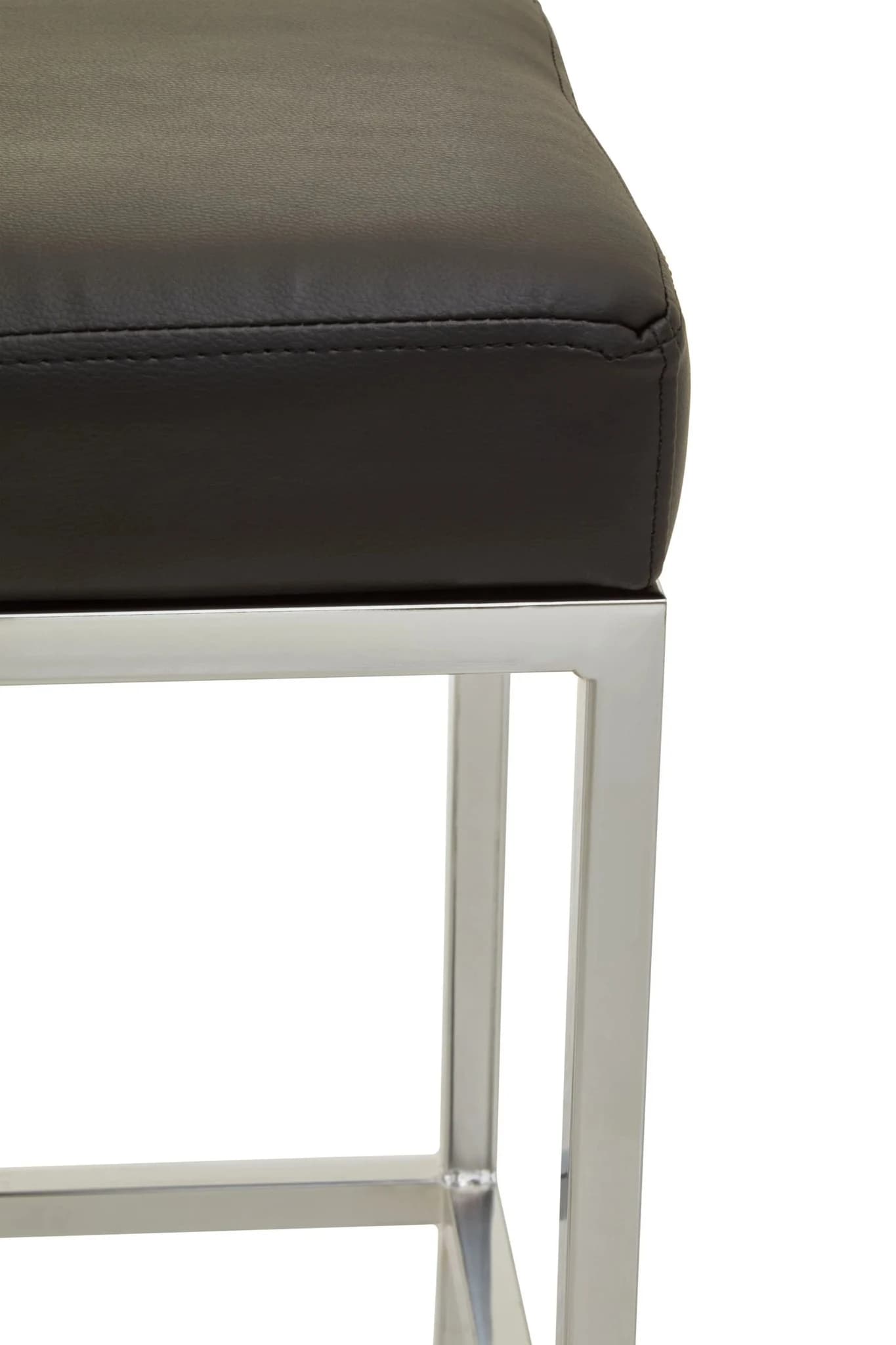 Baina Black And Chrome Finish Bar Stool - Seating, photo 4 of 7