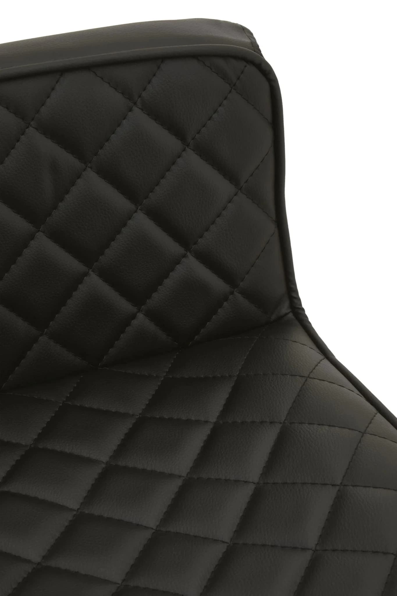 Baina Black And chrome Bar Stool With Square Base - Seating, photo 5 of 7
