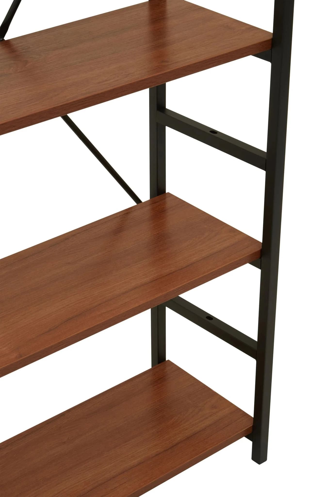 Laxton 5 Tier Wood Finish Shelf Unit - Bookcases & shelving, photo 8 of 8