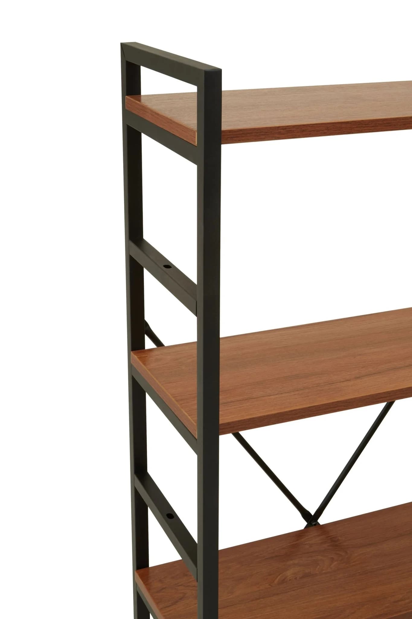Laxton 5 Tier Wood Finish Shelf Unit - Bookcases & shelving, photo 7 of 8
