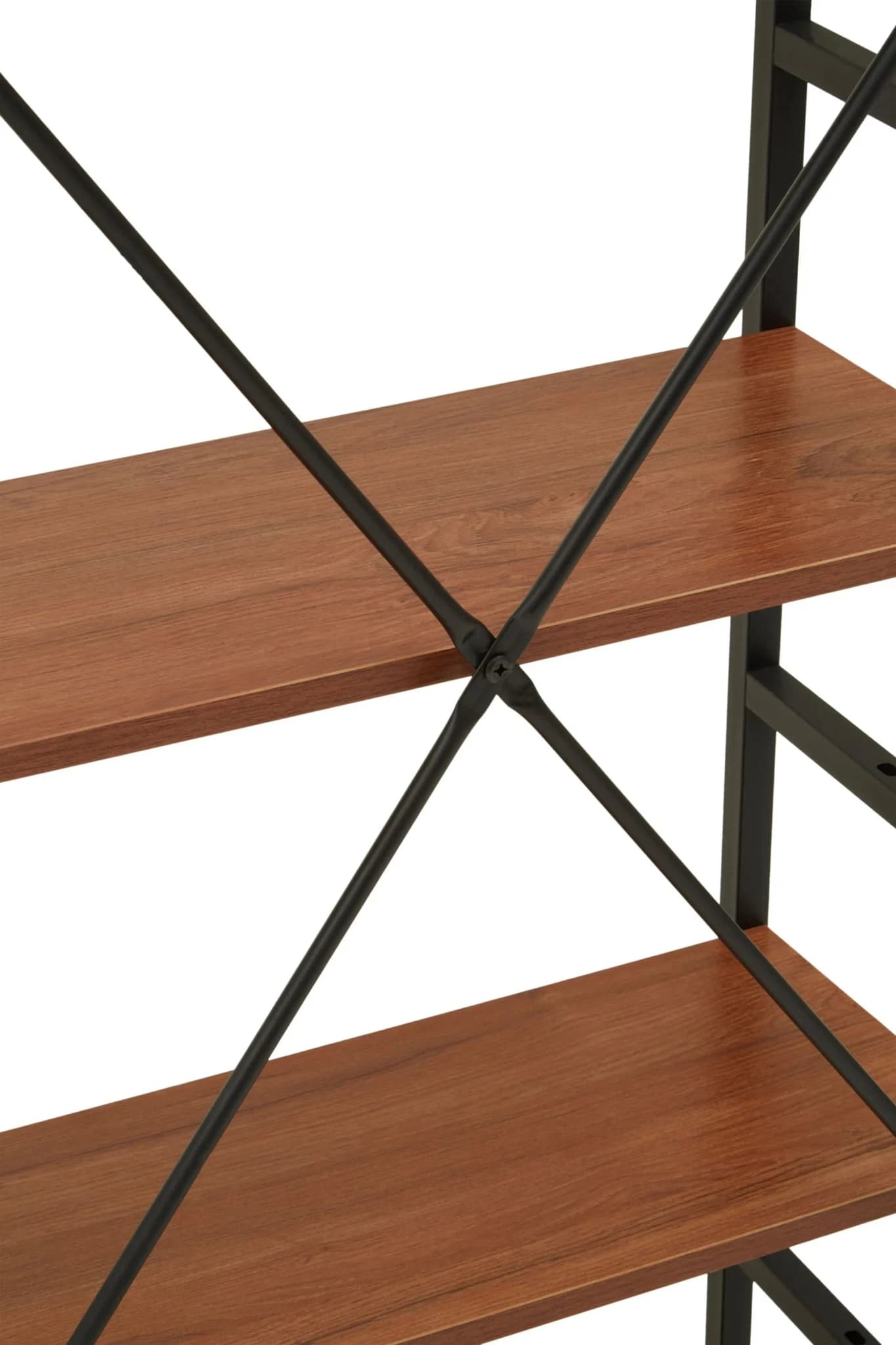 Laxton 5 Tier Wood Finish Shelf Unit - Bookcases & shelving, photo 5 of 8