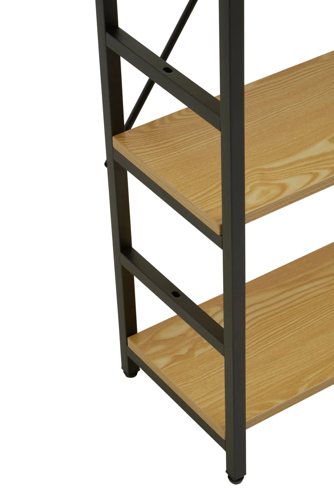 Laxton 5 Tier Light Oak Effect Shelf Unit - Bookcases & shelving, photo 8 of 8