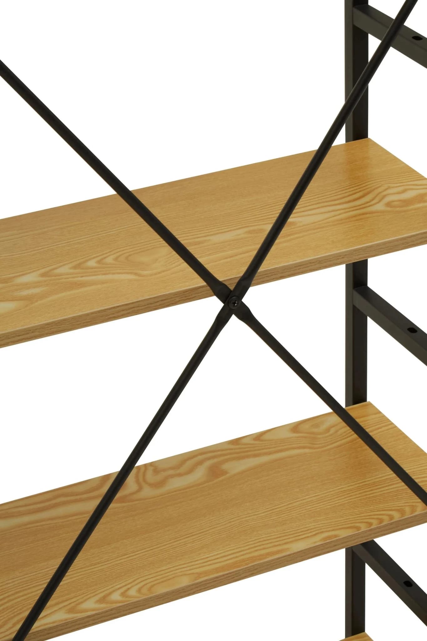 Laxton 5 Tier Light Oak Effect Shelf Unit - Bookcases & shelving, photo 7 of 8