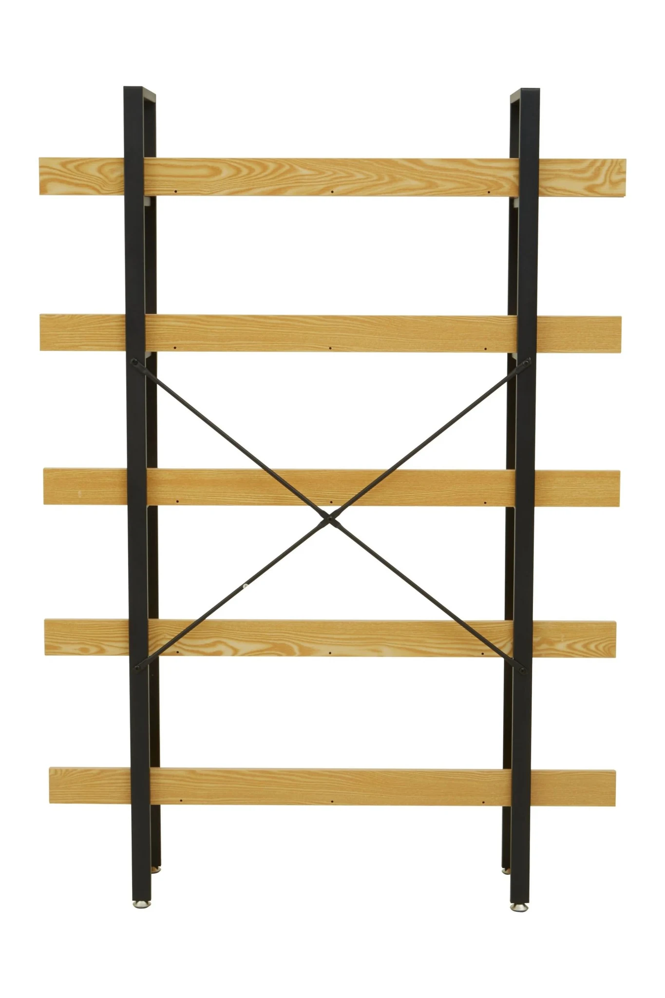Laxton 5 Tier Light Oak Effect Shelving Unit - Bookcases & shelving, photo 8 of 8