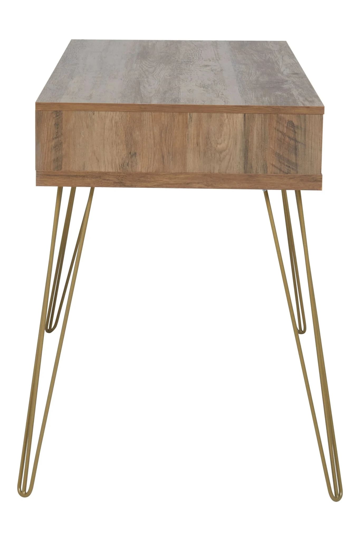 Flori Three Drawer Desk - Tables, photo 5 of 8