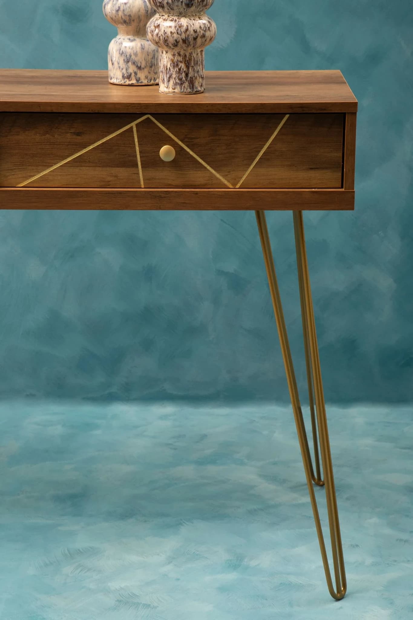 Flori Console Table with 2 Drawers - Tables, photo 4 of 8